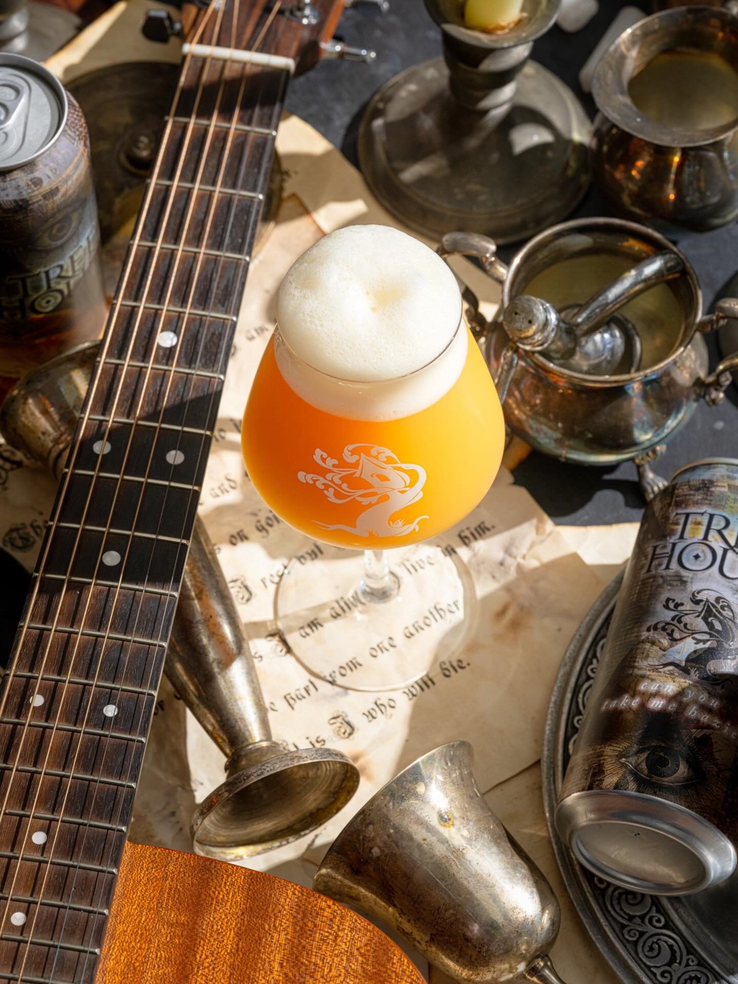 Remember to stretch before you engage in extreme air guitar.🦅🤘

Can You Take Me Hazier!

Haze&rsquo;s unparalleled smoothness swirls in the glass with notes of sweet summer peaches and dank, overripe papaya. We then amplify its iconic profile with 