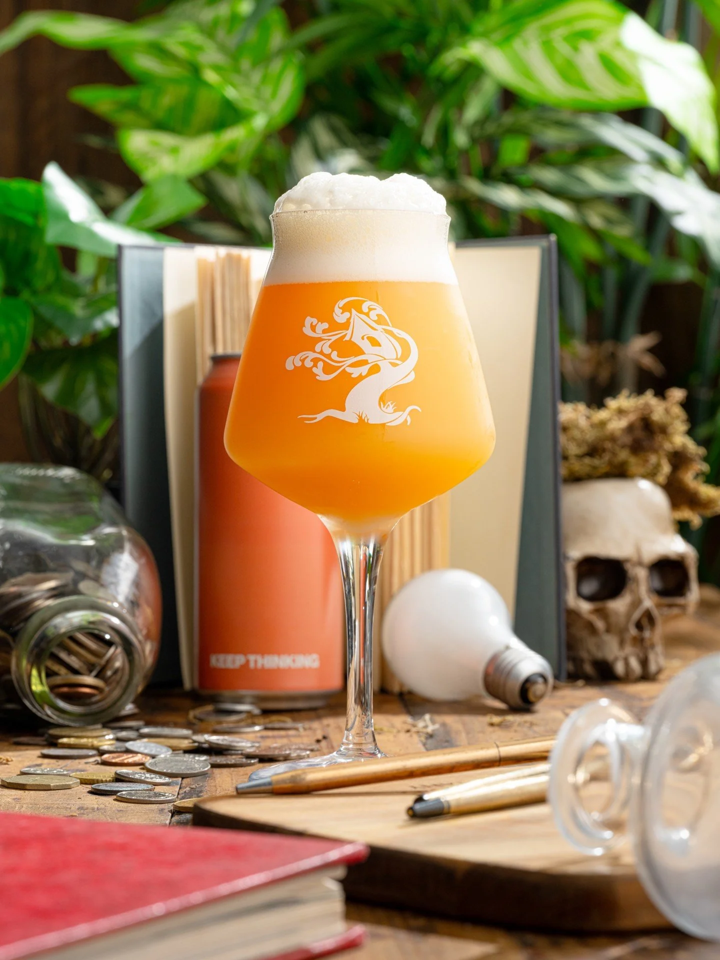 The tool is as useful as the mind that weilds it.

Our newest Juicy Single IPA delivers vibrant notes of tangerine jam, fresh orange juice, grapefruit candy, and mango nectar!

Keep thinking utilizes a special crop of hops that underwent a variety of
