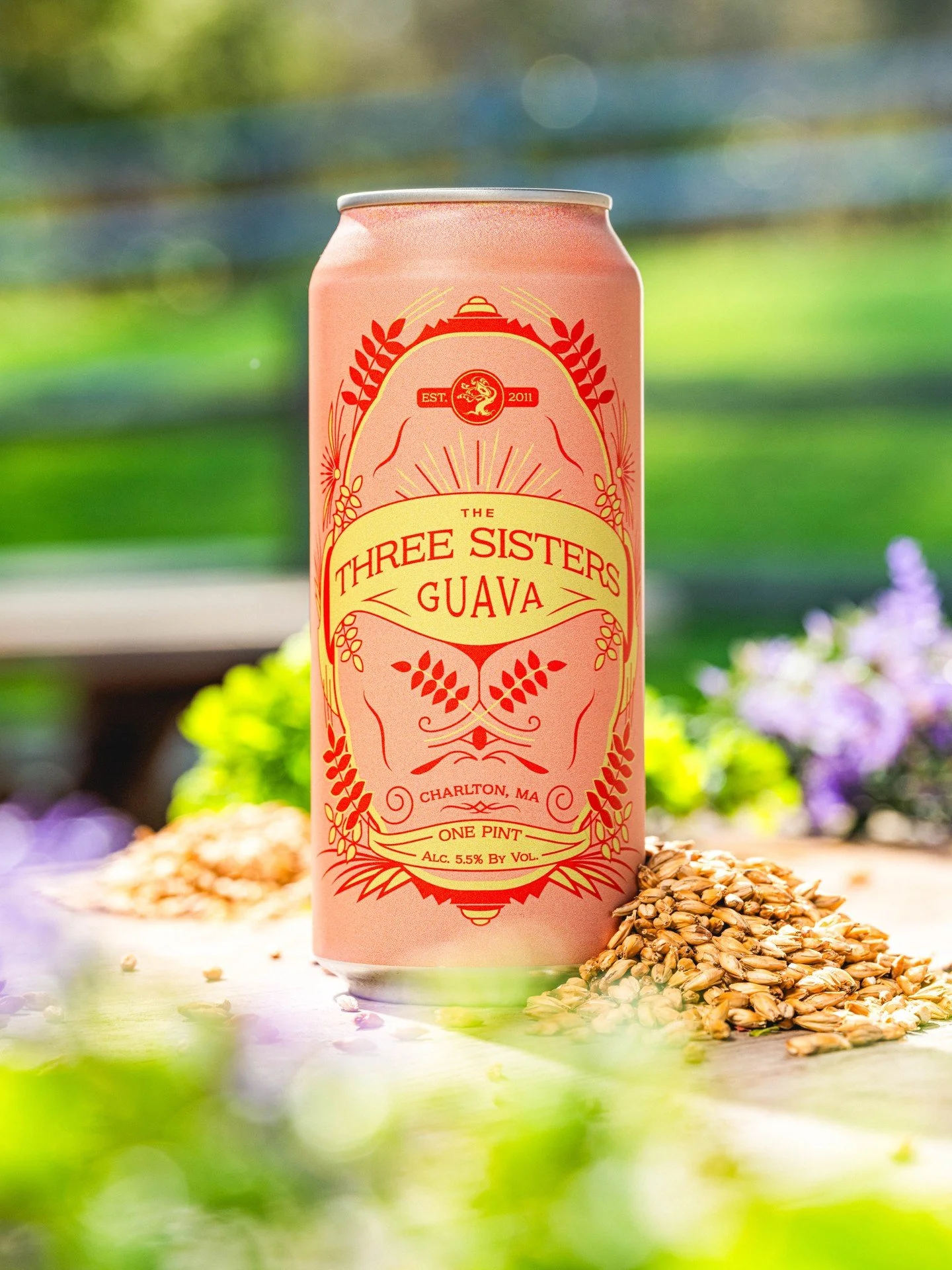 The Three Sisters Guava is a Sour Saison carrying notes of bread crust, ripe guava, and hints of orchard fruits.  Saaz and Hallertau Mittelfr&uuml;h hops contribute complementary notes of garden herbs, noble spice, and lemon tea.

In search of a warm