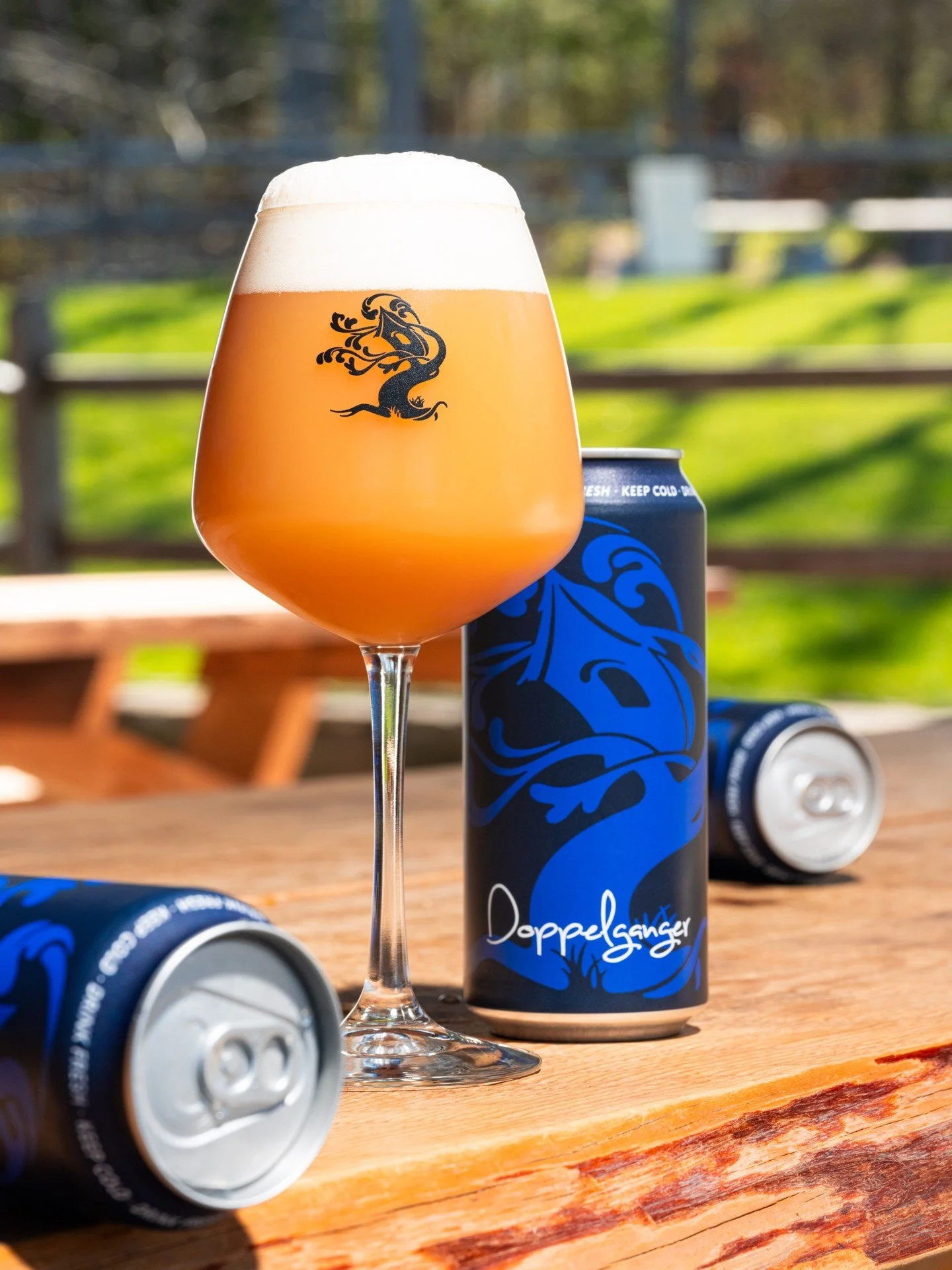 I think I've seen you somewhere?

Doppelganger is an amplified version of Alter Ego; the malt bill is identical to our family of Julius beers, but uses a completely different hop combination. Strangely familiar and oh so juicy.

💙🩵🫐🥭🍑🩵💙

Do we