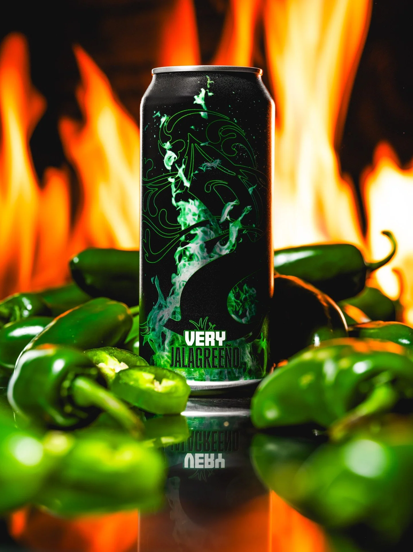 Winter is over. 

Very Jalagree&ntilde;o is Very Green conditioned on jalapenos! 

Sweet, sticky pineapple notes interplay with a peppery aroma and a zing of capsaicin on the back end. It is perfectly balanced and curiously intriguing, sip after sip.