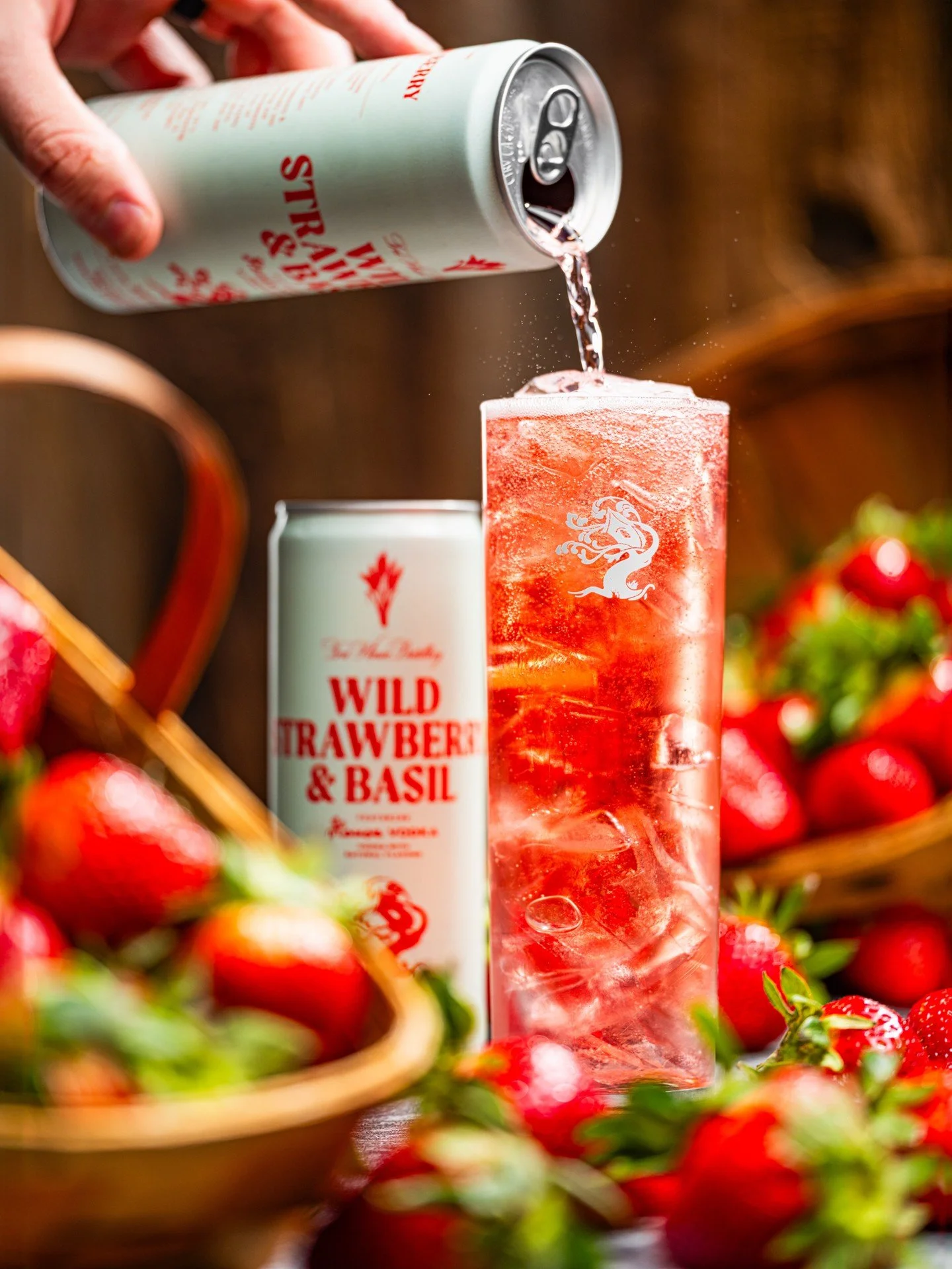 (｡🍓‿🍓｡)

This is how we look at the distillery team when they send up a batch of our Wild Strawberry Basil Vodka Soda to the canning line. 

We literally cannot make enough of this summer refresher. Blended with our award-winning House Vodka, it ca