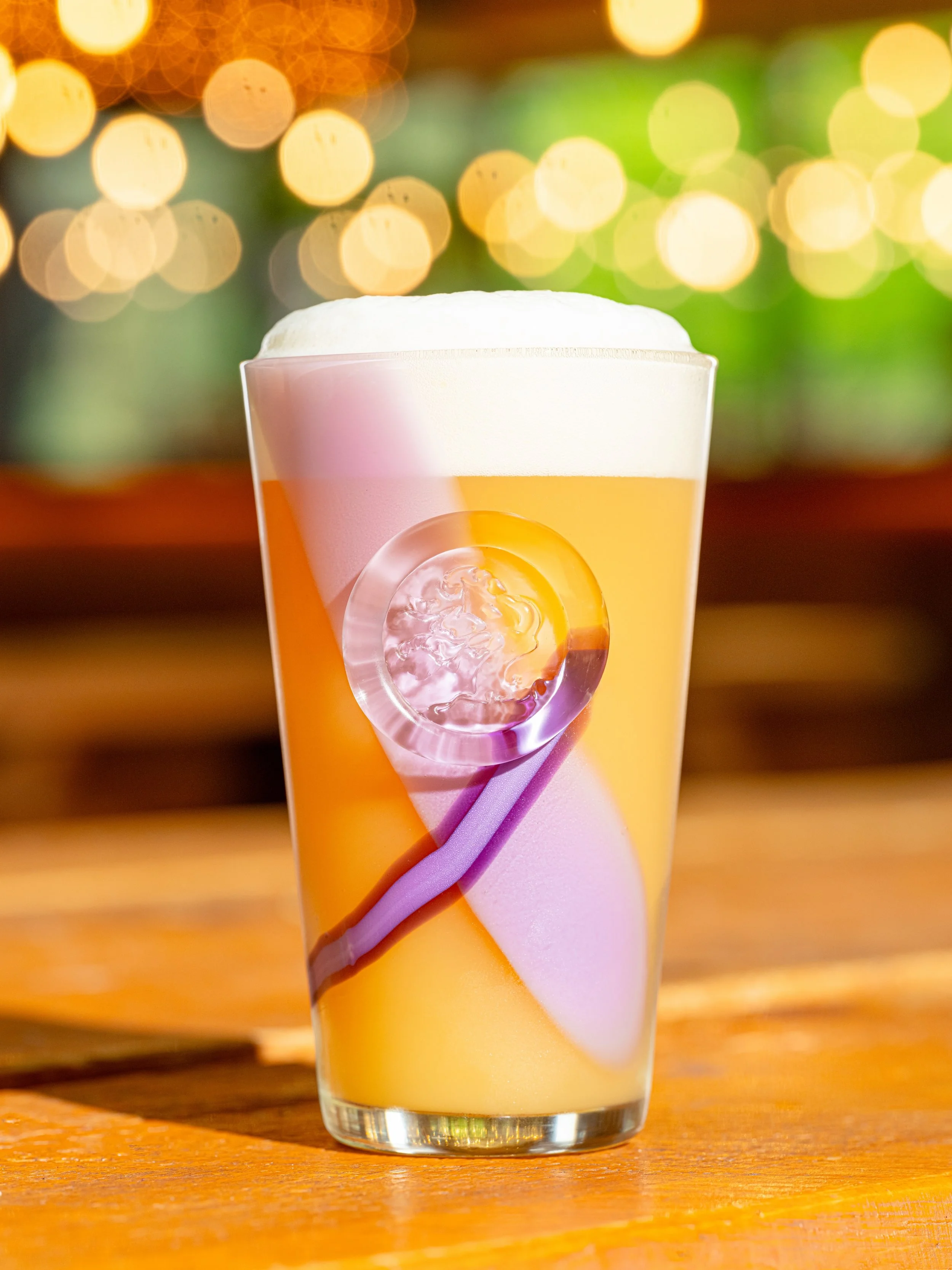 Haze is beer we make with joy, refined and obsessed over since our very inception. In celebration of its inaugural special week, we&rsquo;ve partnered with glass artist Pierre Bowring @bowglassworks to create a custom glass designed to elevate that b