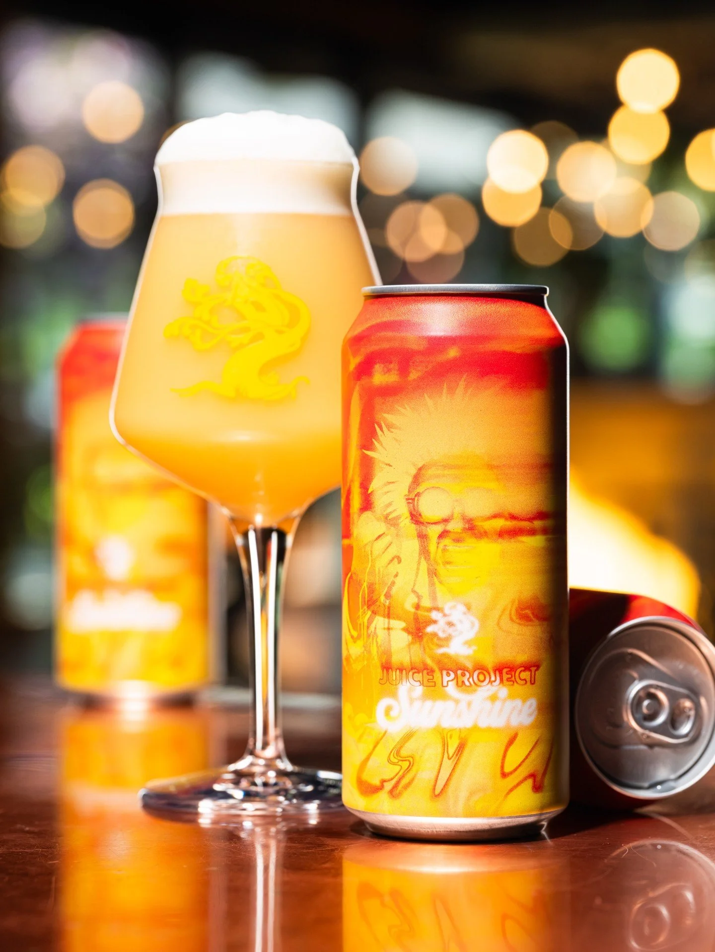 We could all use a little more (Juice Project) Sunshine. . .

✨🌞✨

As New Zealand enters its winter, we bring back its hop harvest to kick off our summer with a burst of fresh tropical flavor.

Featuring an ultra-pale malt bill, Juice Project Sunshi