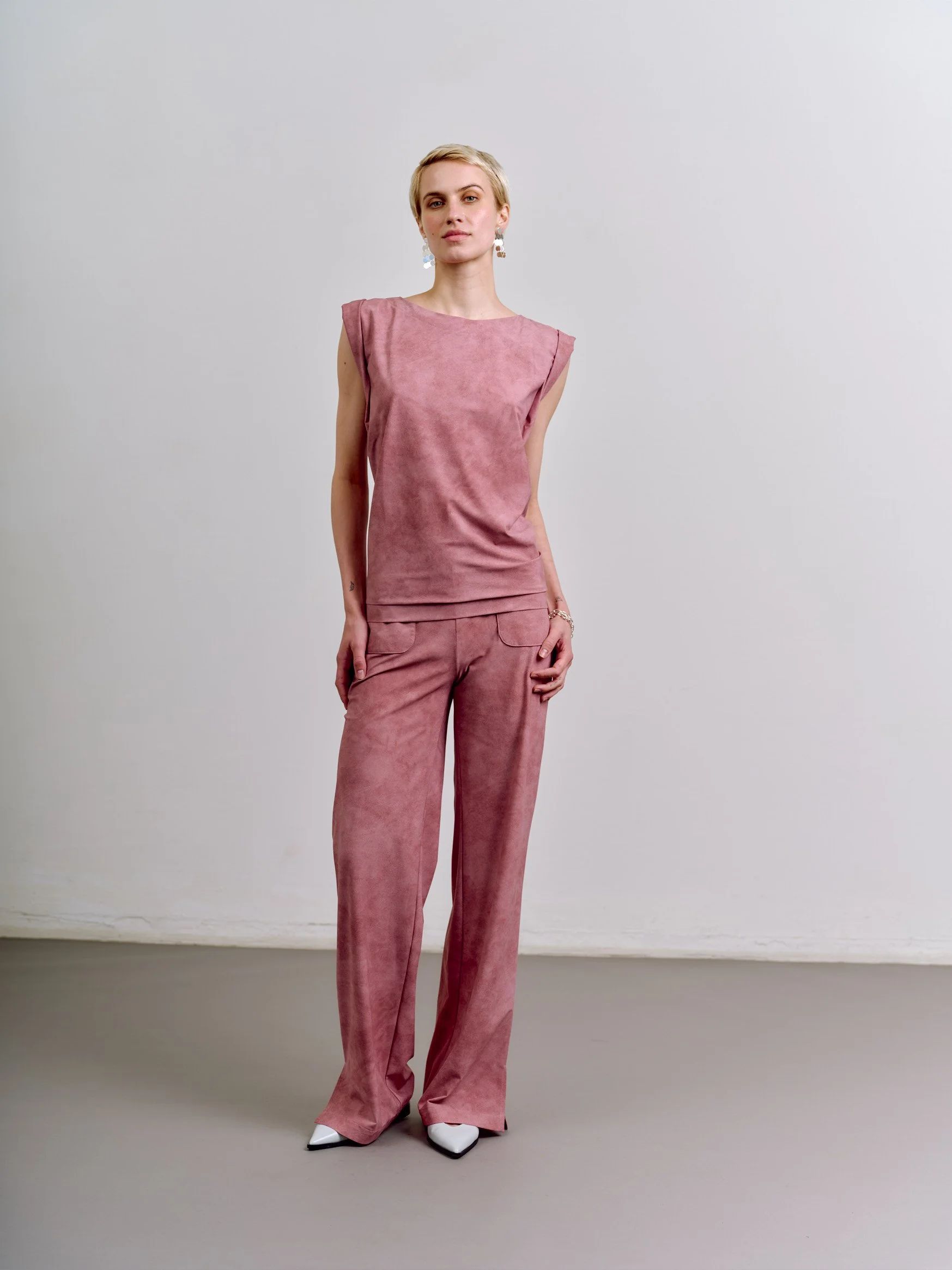 Marlene - Veganes Leder Rosé