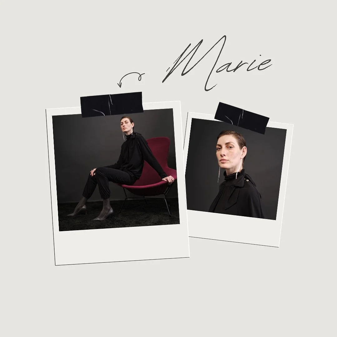 🖤MARIE
Unsere neue Bluse mit Schleifendetail am Stehkragen und Kn&ouml;pfen auf der linken Schulter.

#estomo #hamburgfashion #slowfashion #sustainablestyle