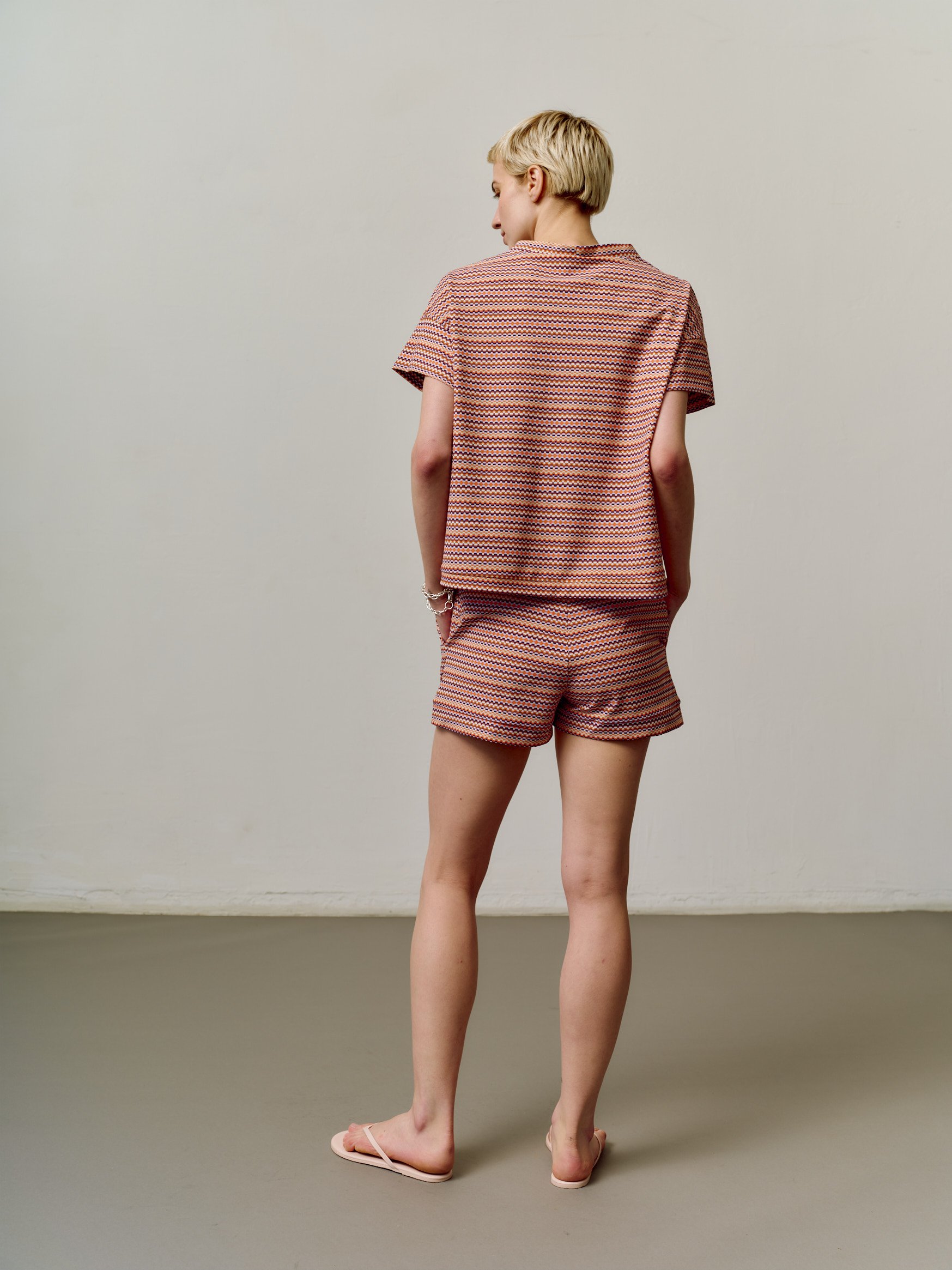 Fatima Shorts - Pique Multicolor