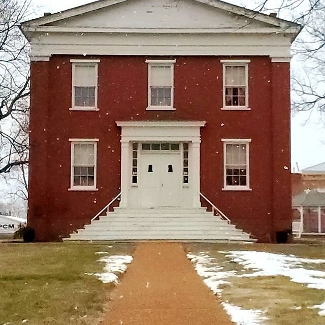 Yesterday, I got a chance, while conducting onsite research, to personally tour the courthouse in the town of Mt Pulaski, in Mt Pulaski Township, Logan County, Illinois. This is the court building where Abraham Lincoln, in the late 1840s through the 
