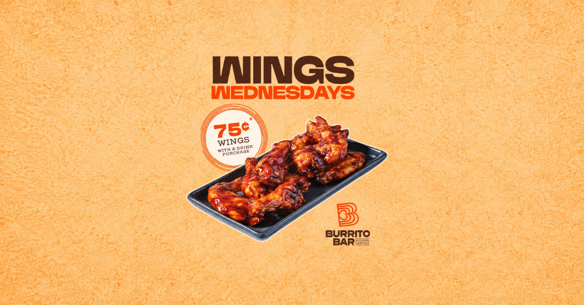 Burrito Bar: Wings Wednesdays