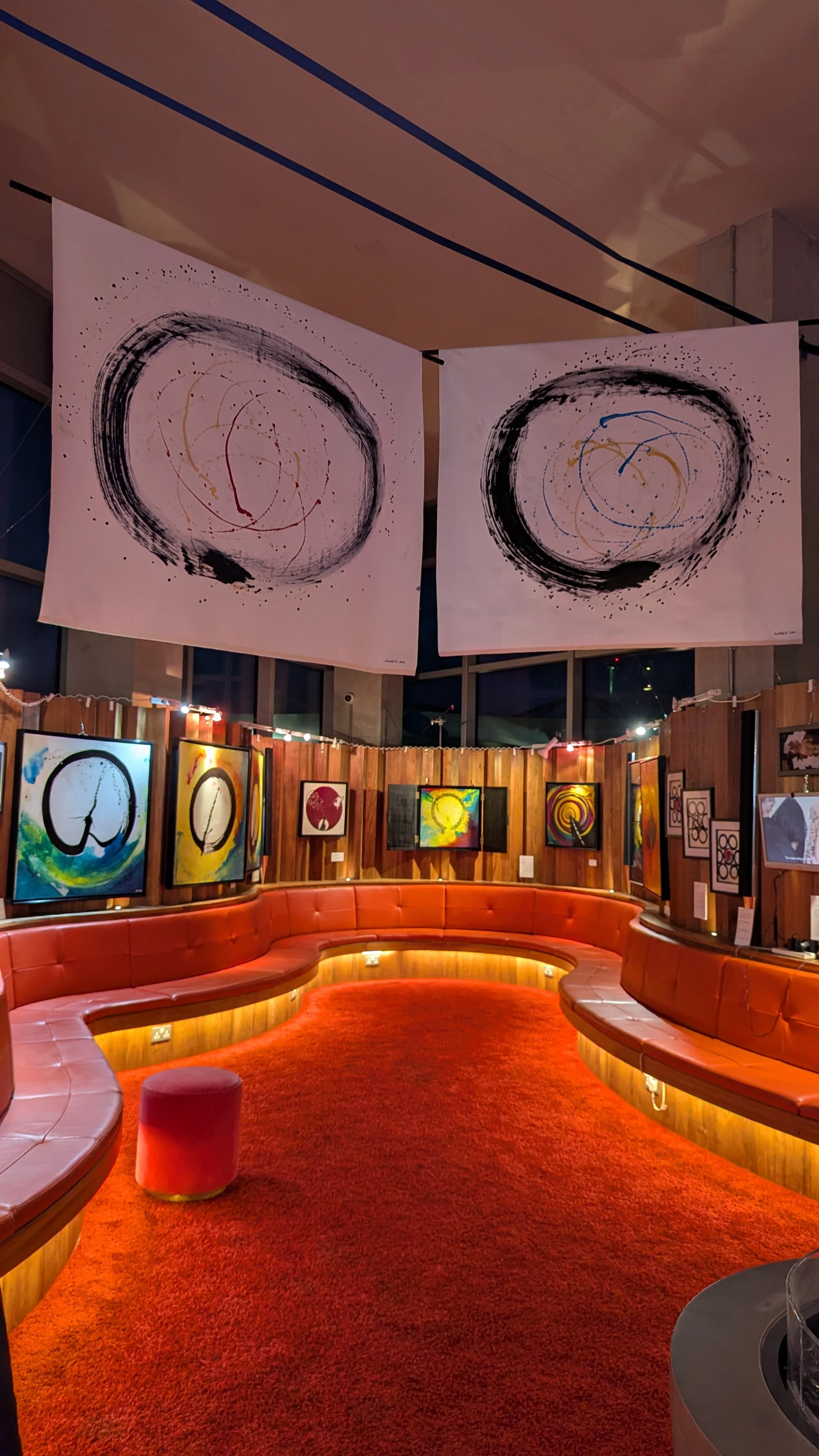 The Cosmos Within, Solo Exhibition Kamila CK Firepit Art Gallery, London