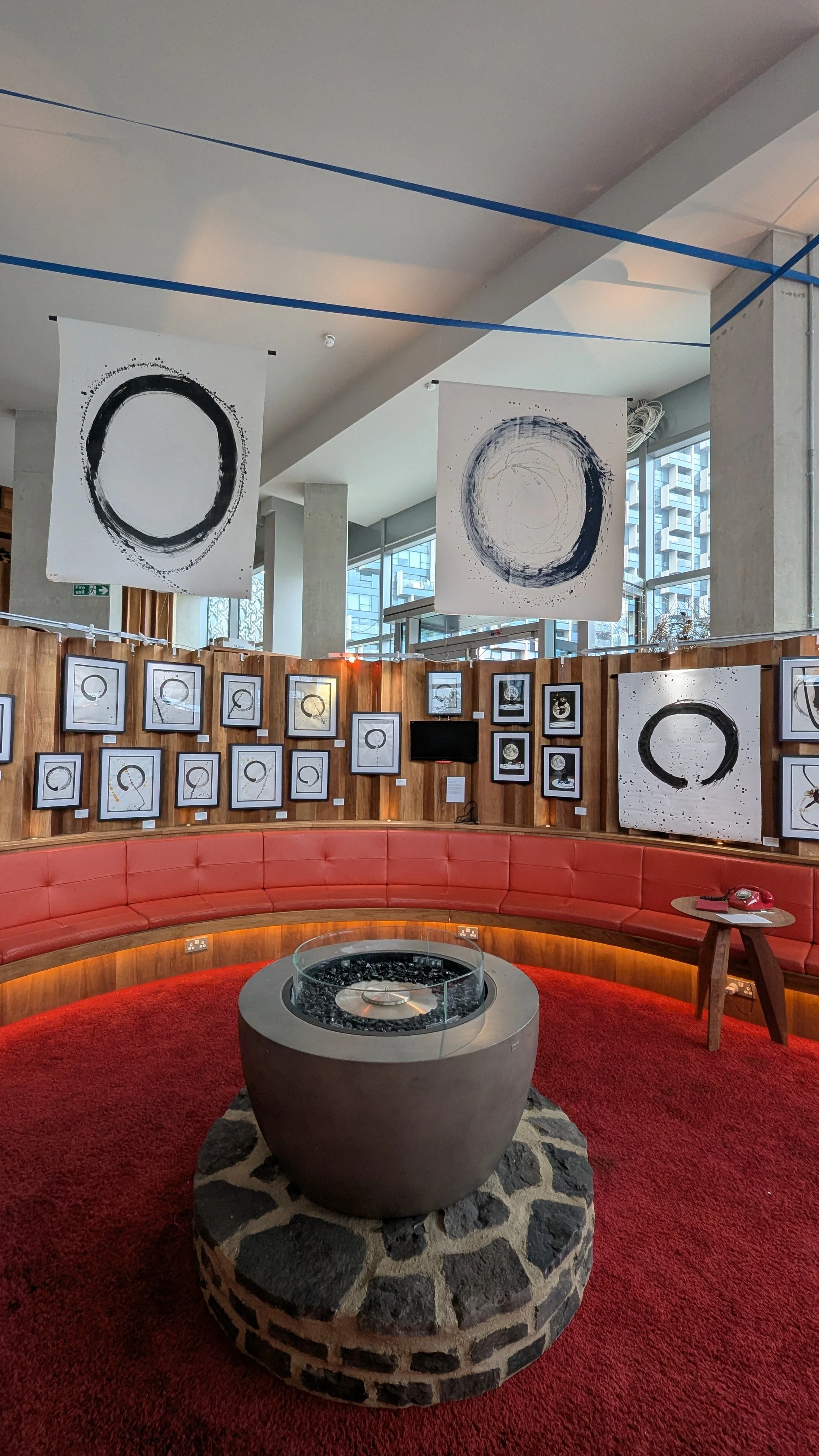 The Cosmos Within, Solo Exhibition Kamila CK Firepit Art Gallery, London