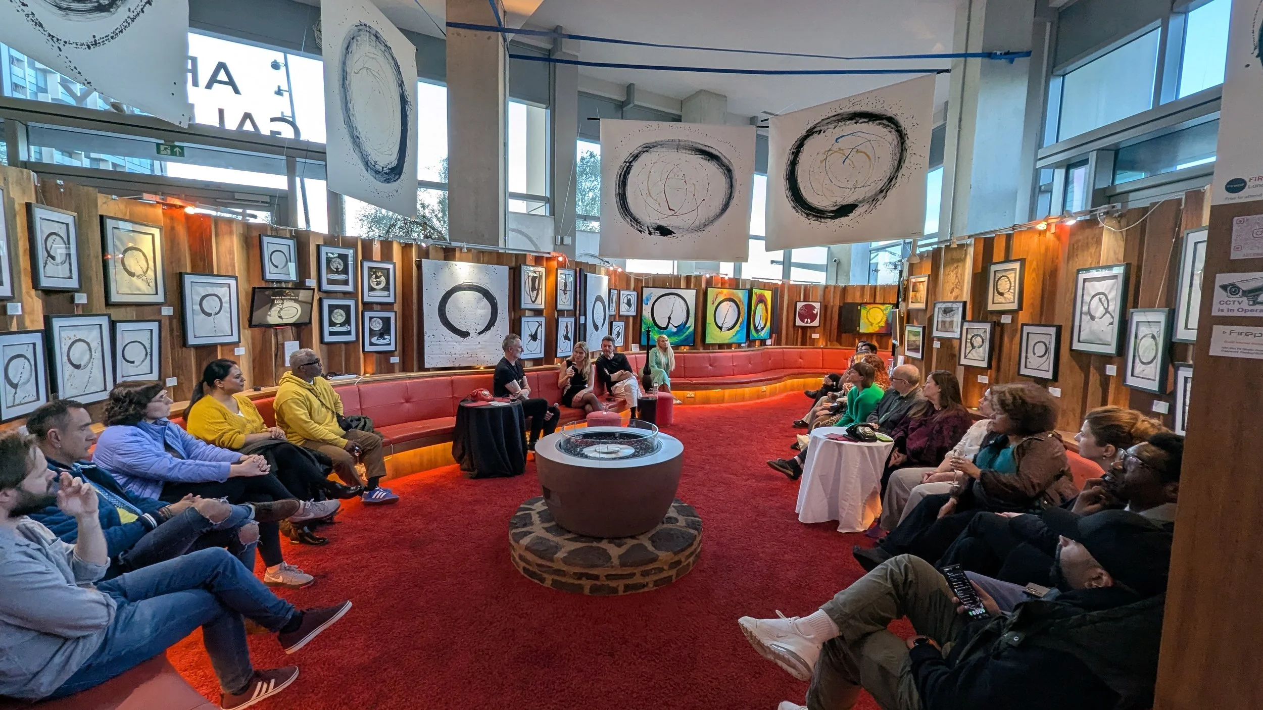 The Cosmos Within, Solo Exhibition Kamila CK Firepit Art Gallery, London