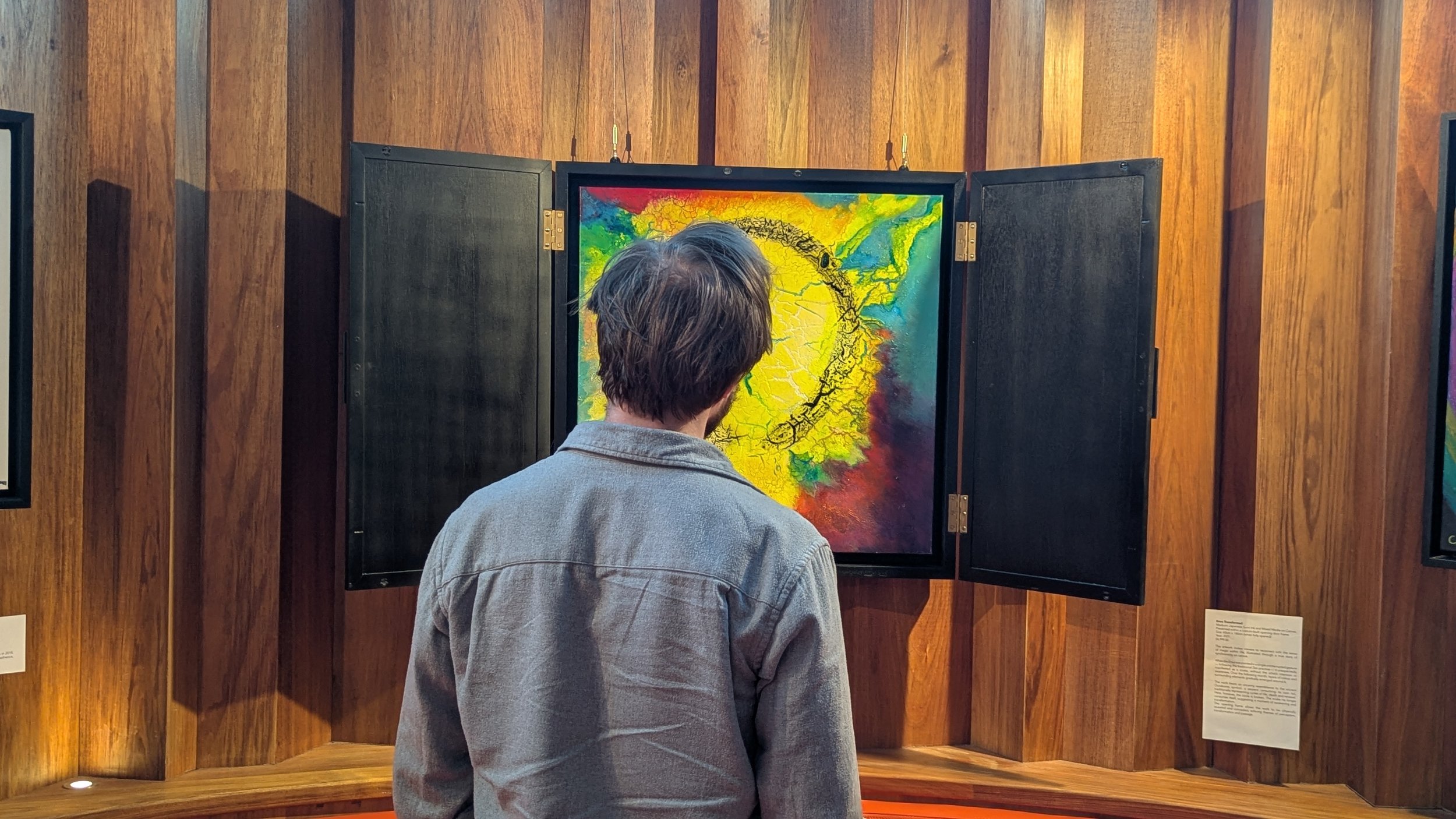 The Cosmos Within, Solo Exhibition Kamila CK Firepit Art Gallery, London