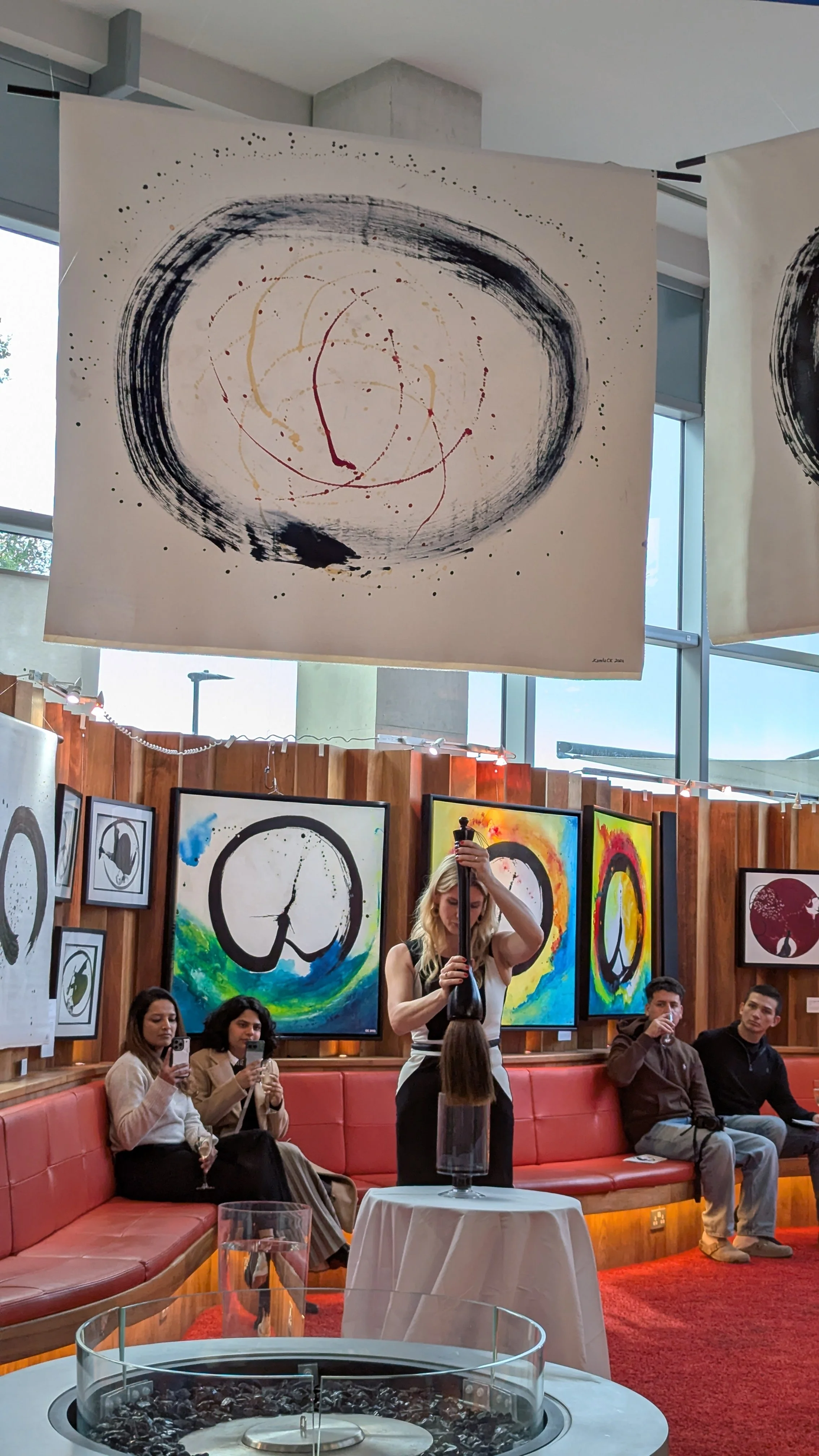 The Cosmos Within, Solo Exhibition Kamila CK Firepit Art Gallery, London