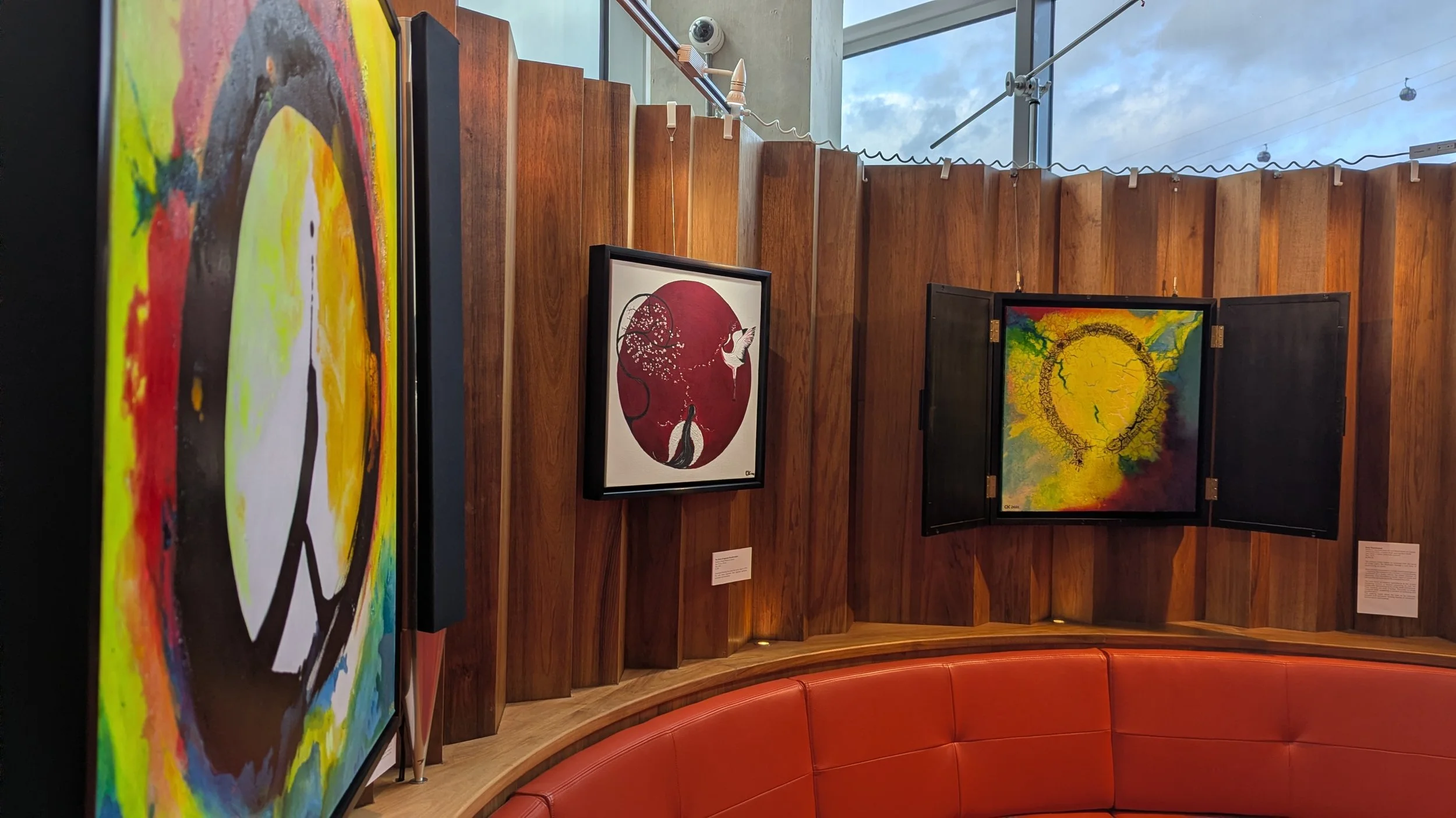 The Cosmos Within, Solo Exhibition Kamila CK Firepit Art Gallery, London