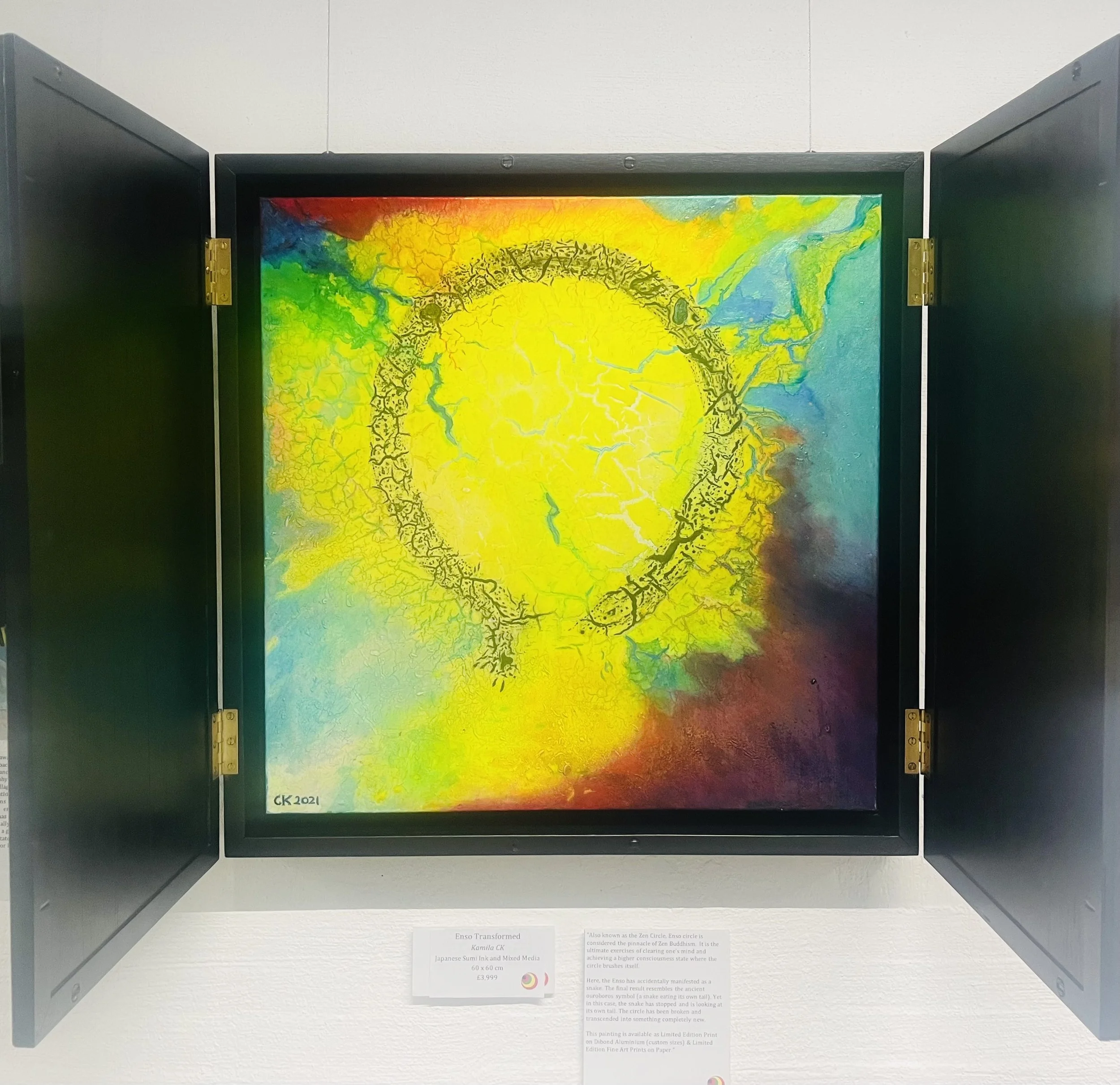 Enso transformed Kamila CK Framed.jpg