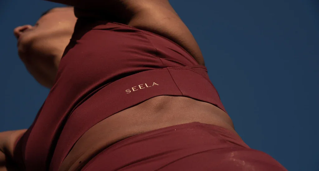seela activewear in red.webp