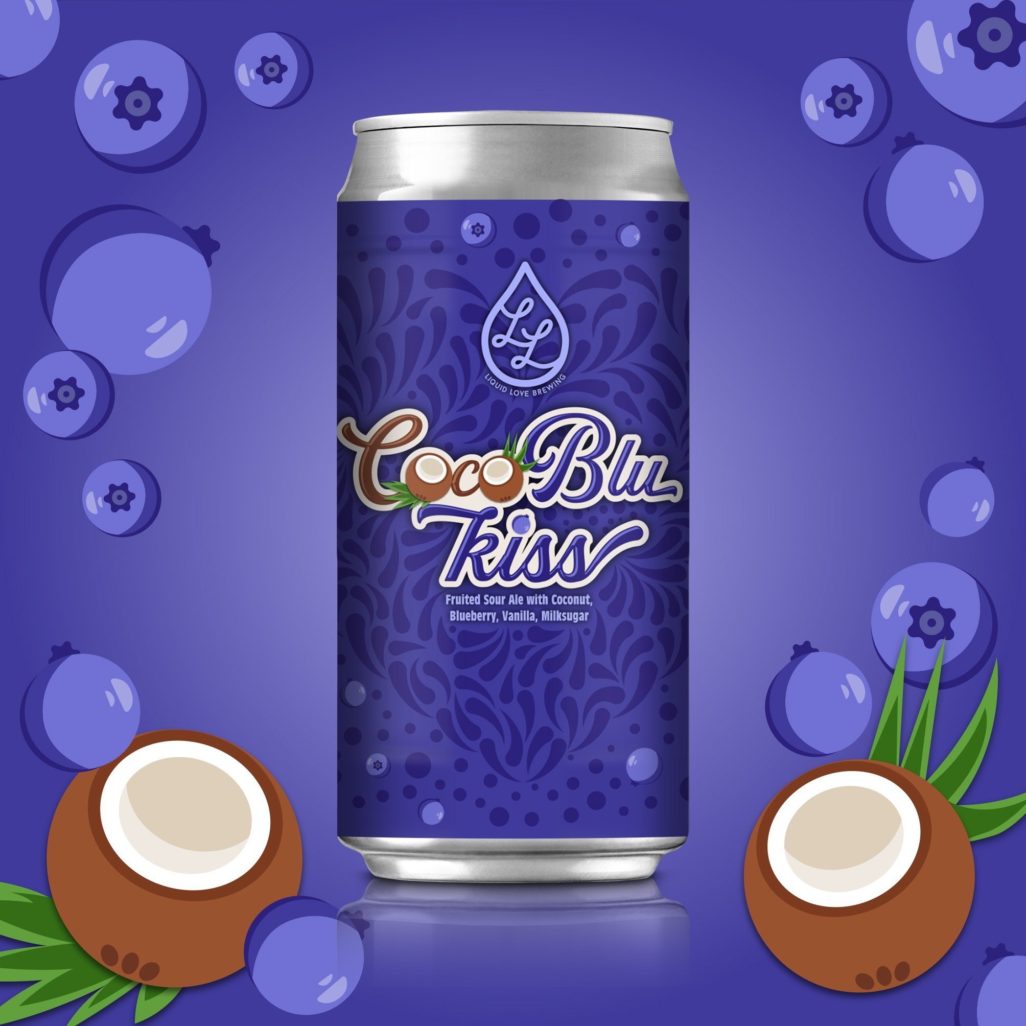 CocoBlu Kiss - Fruited Sour Ale