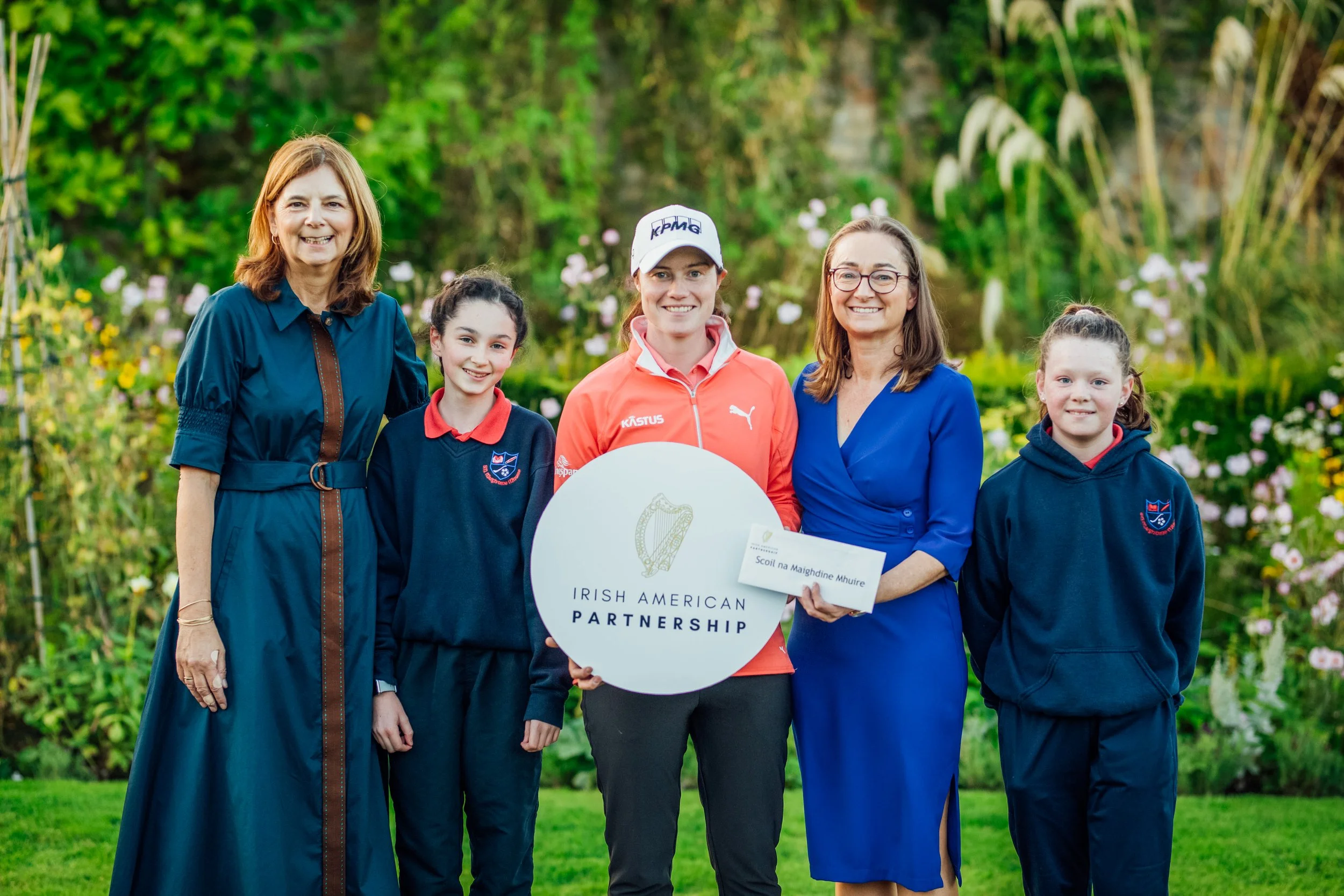 Leona Maguire gifts $20,000 in Grants to Schools in County Clare alongside the Irish American Partnership