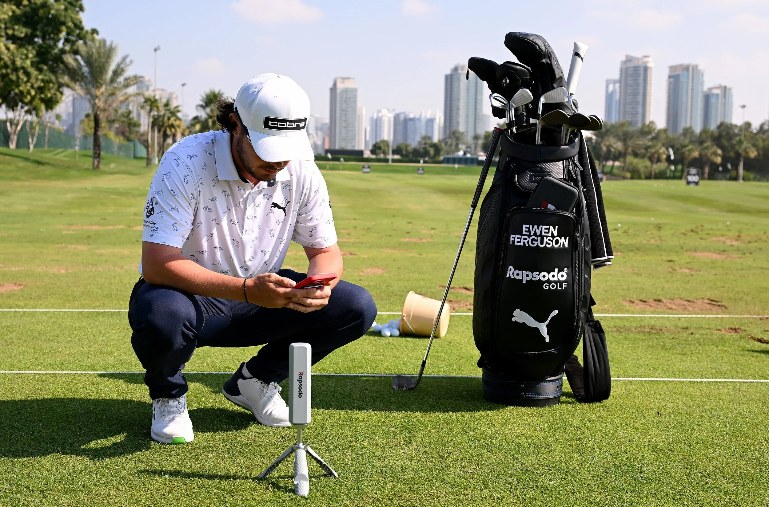 Two time DP World Winner Ewen Ferguson signs with Rapsodo Golf