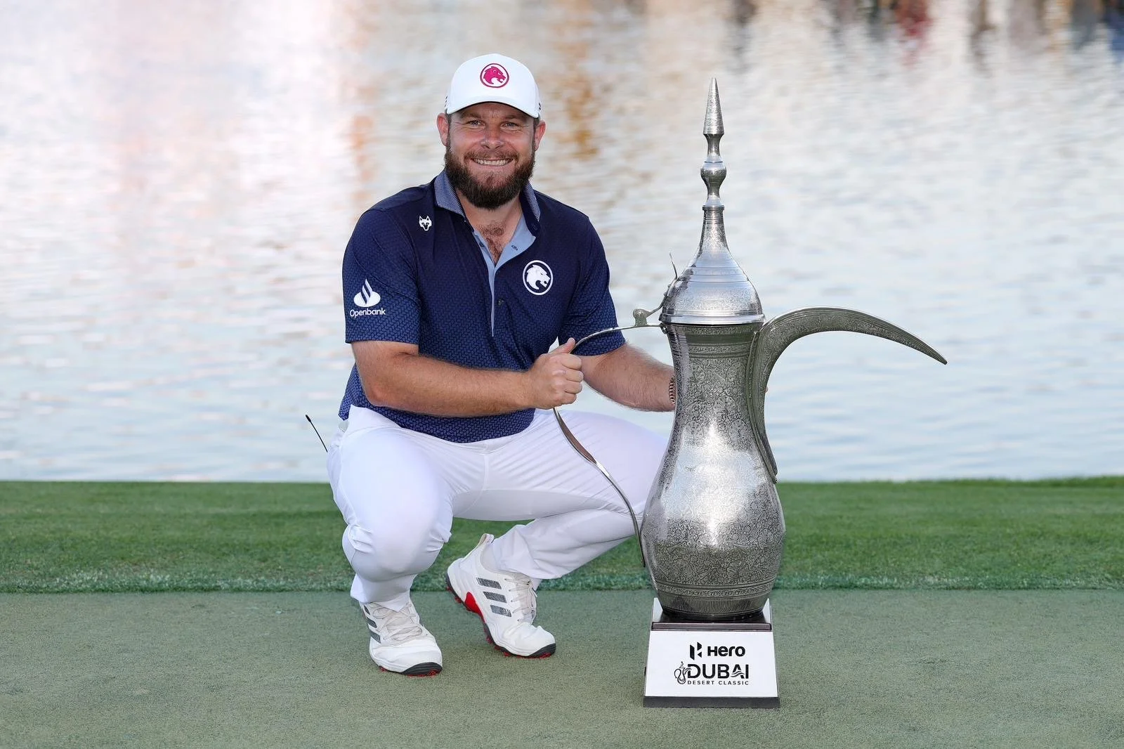 Tyrrell Hatton wins the Hero Dubai Desert Classic