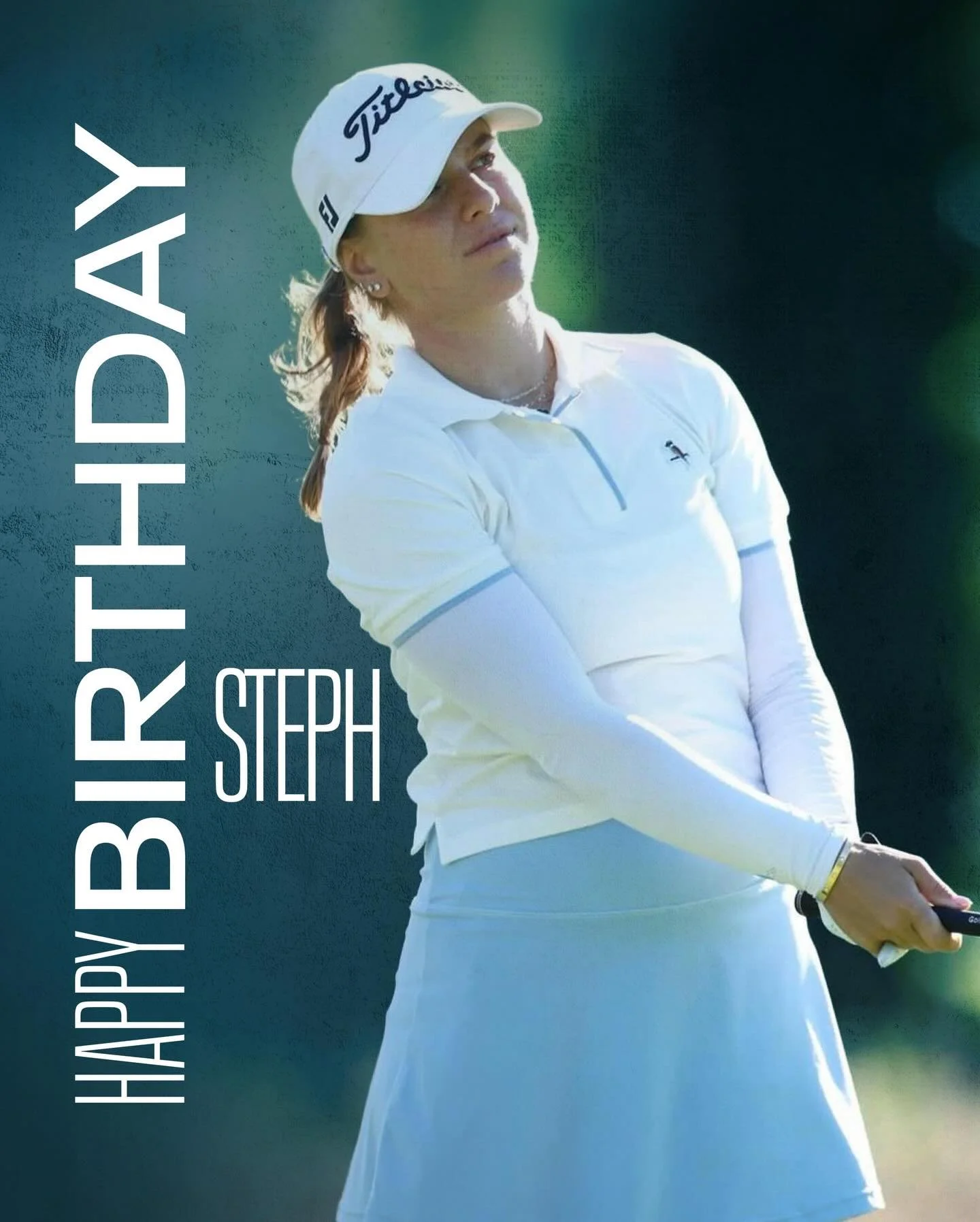 Happy birthday @steph.kyriacou, from all of us at @modestgolfofficial. 👋🏼