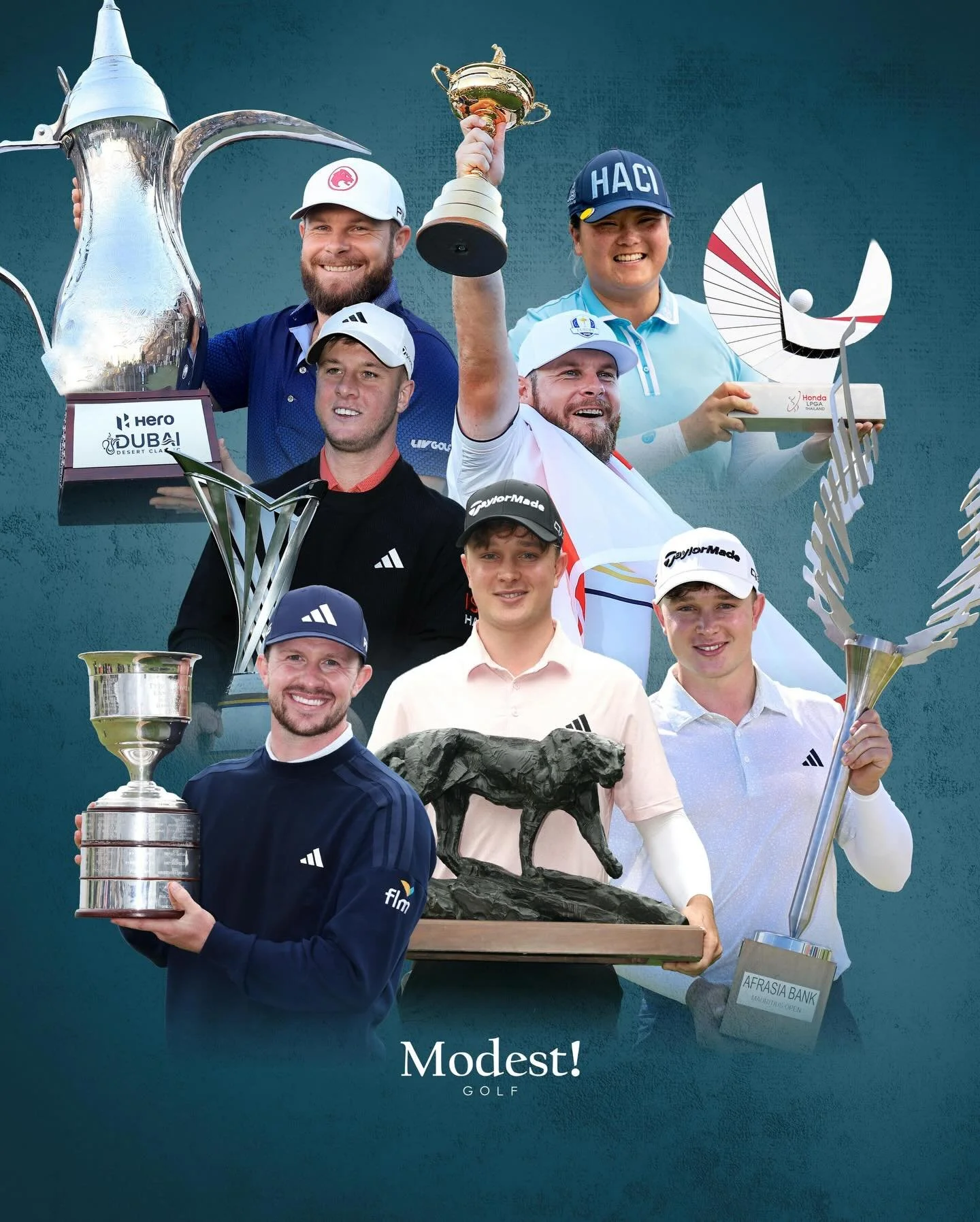 A year to remember for @modestgolfofficial in 2025.
Proud of all our clients &amp; grateful to all our partners, sponsors &amp; supporters. 
Wishing you all a fantastic Christmas, see you in 2026. 👋🏼