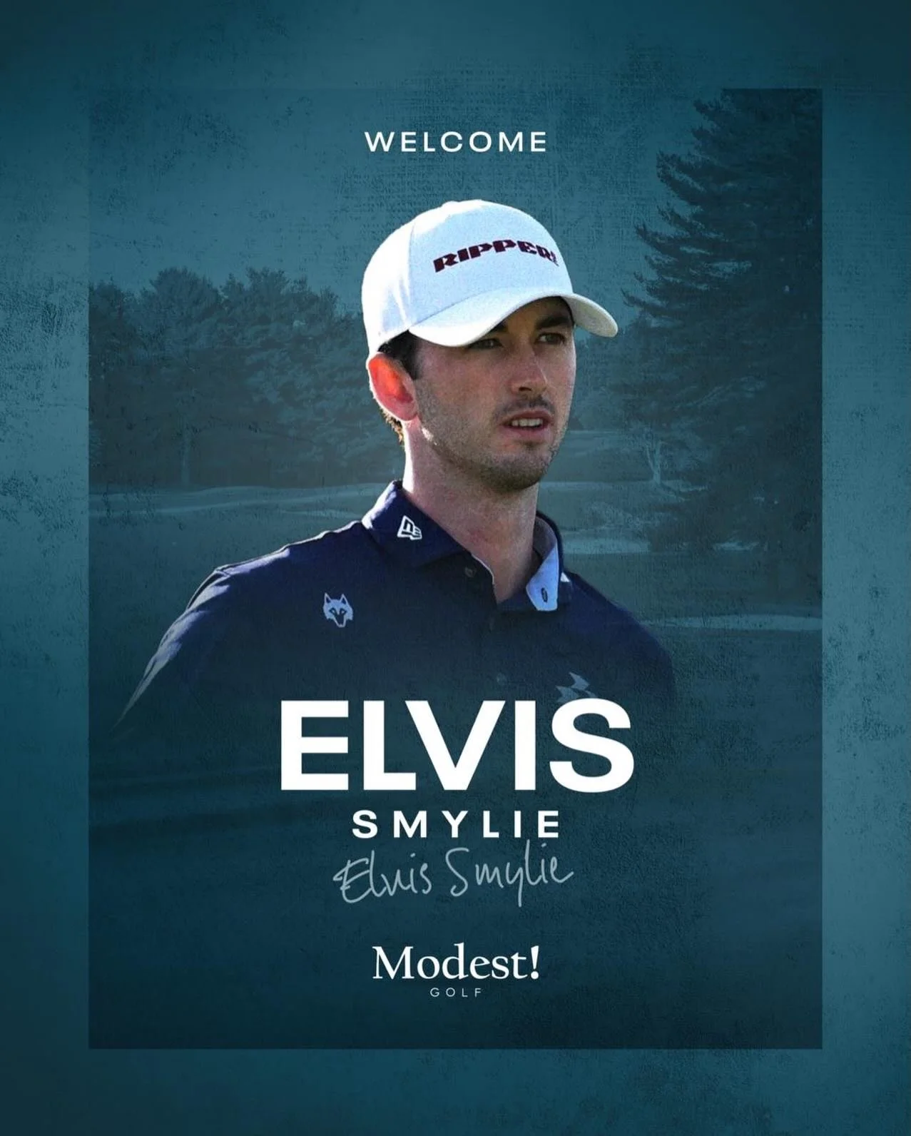 Delighted to welcome @elvissmylie to @modestgolfofficial. 

At just 23, Elvis is one of Australia&rsquo;s most exciting young talents, already building a strong reputation on the DP World Tour, highlighted by a superb breakthrough victory at the BMW 