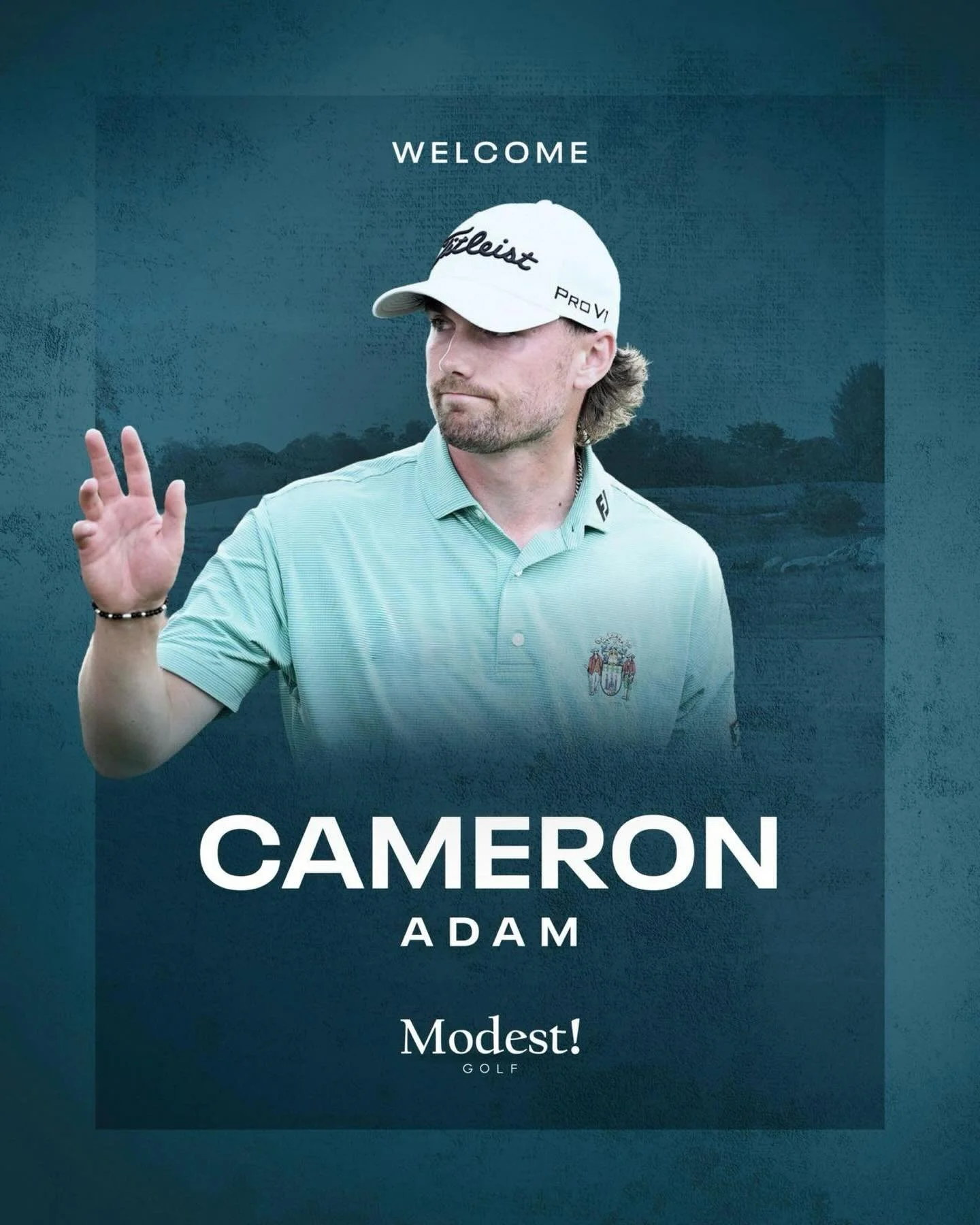 Welcome to @modestgolfofficial Cameron Adam. ✍🏼

After topping the Global Amateur Pathway Rankings last year to secure his DP World Tour card, Cam has made an impressive start to his professional career, recording his first top-10 finish in just his