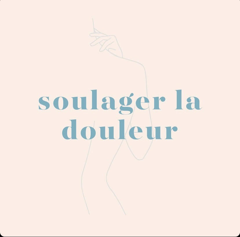 accompagner la douleur (mal de dos, tête, ventre...)