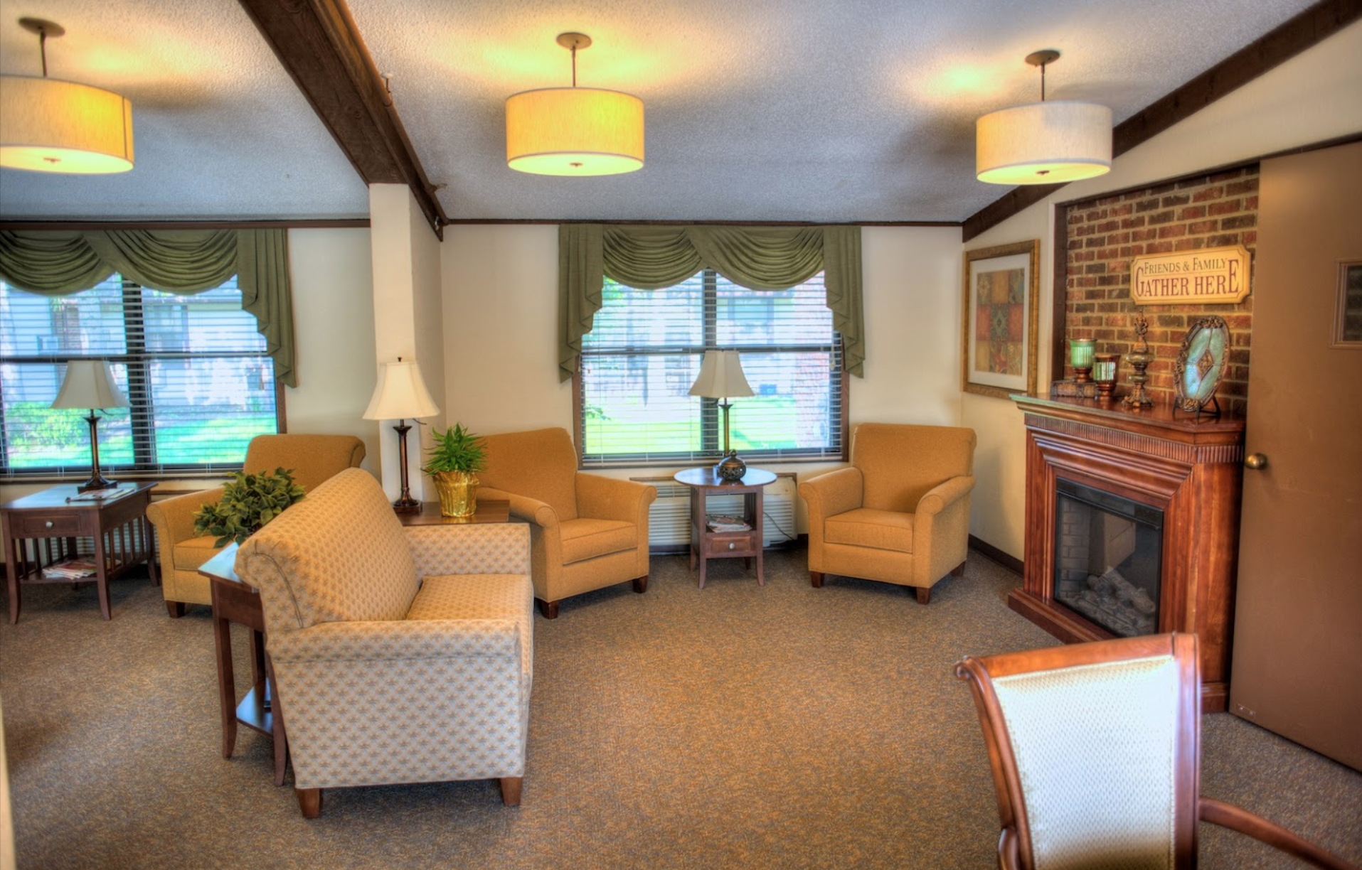 Springfield Assisted Living - Common Living Room