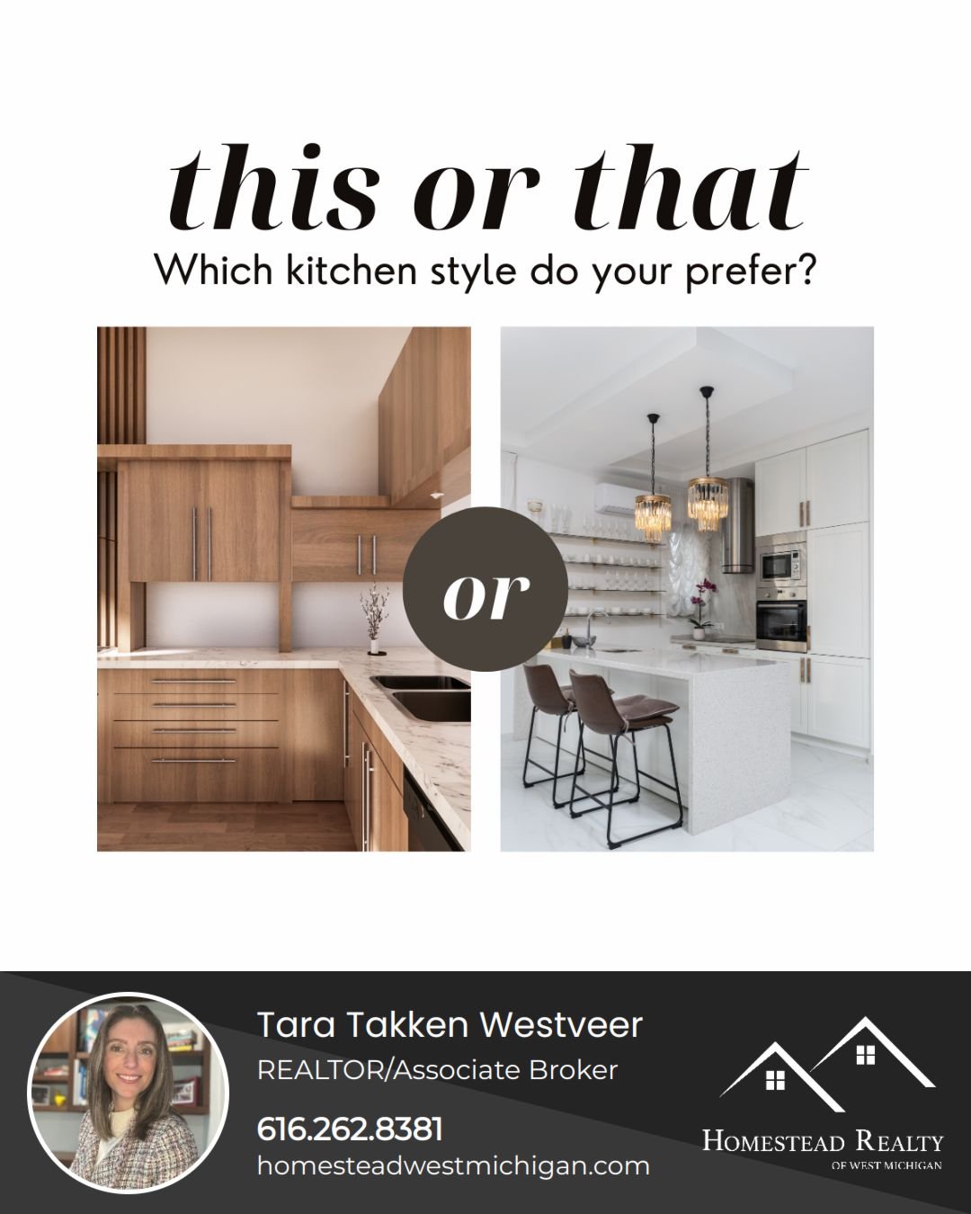 Your kitchen isn't just a place to cook &ndash; it's the heart of your home, reflecting your personal style. 

Are you drawn to the pristine beauty of an all-white kitchen or the warm charm of natural wood accents? Each choice tells a story about y