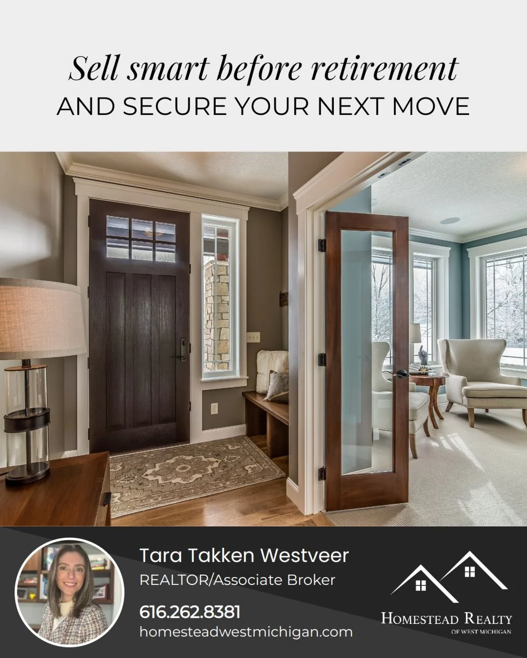 Thinking about retirement? 🏡 Selling your current home can be a big step, but timing is everything. Here are some signs it might be time to plan your move:

1️⃣ Financial Flexibility: Selling your home can unlock equity to fund your retirement, bu