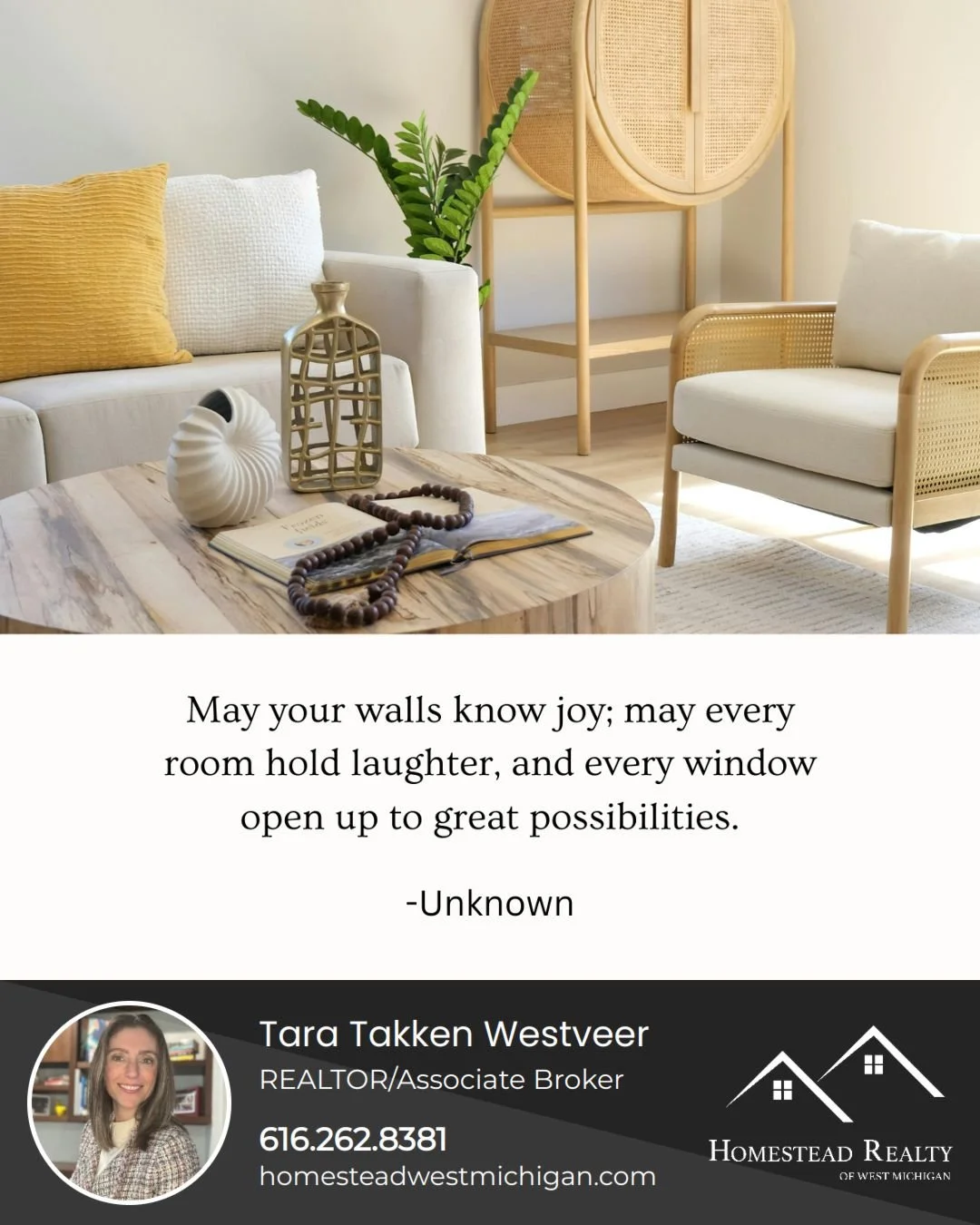 A home is more than walls and windows&mdash;it&rsquo;s where joy lives, laughter echoes, and new possibilities begin. ✨

May every room be filled with warmth, every corner hold special moments, and every window open to the future you&rsquo;re dream