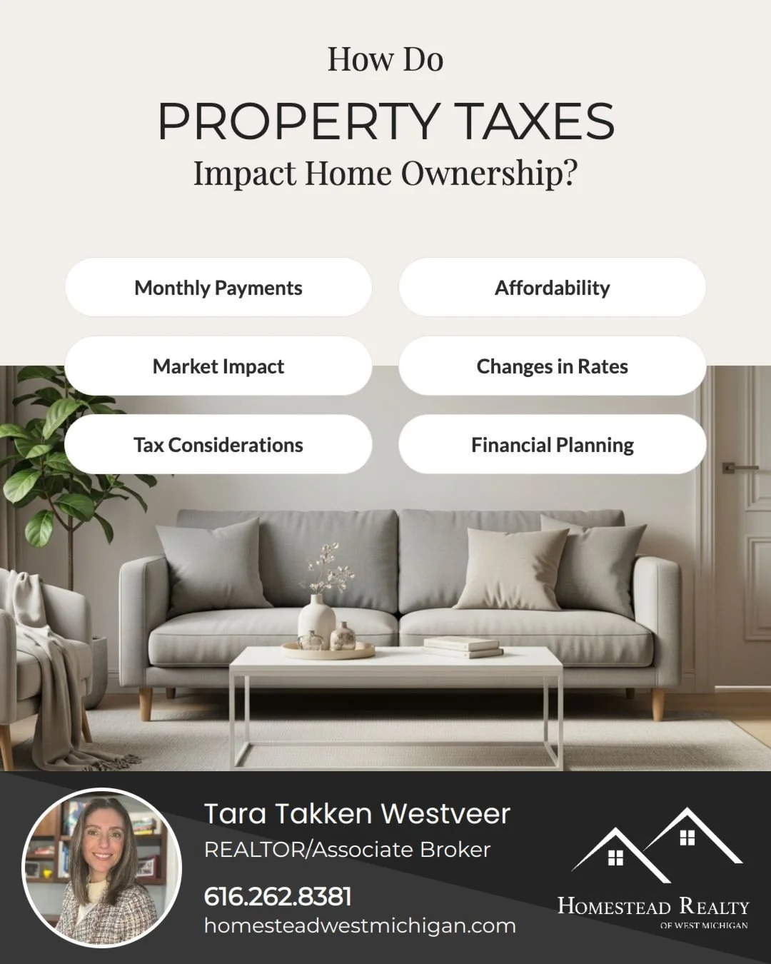 Property taxes can play an important role in the overall cost of owning a home, but how they apply can vary by location. Here are key factors to understand:

💰 Monthly Payments: Property taxes are often included in monthly housing payments, depend