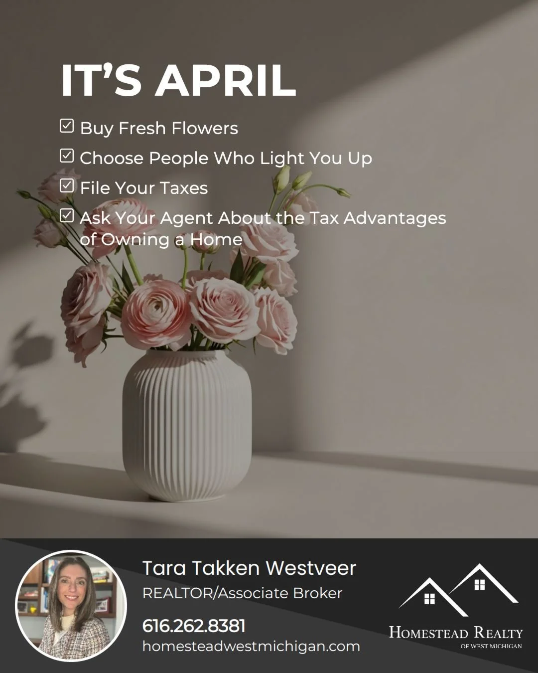 💸🌸 April brings a mix of fresh starts and financial check-ins&mdash;from blooming flowers to Tax Day.

If your tax return wasn&rsquo;t quite what you hoped, it may be worth exploring the potential tax advantages of homeownership. Owning a home ca