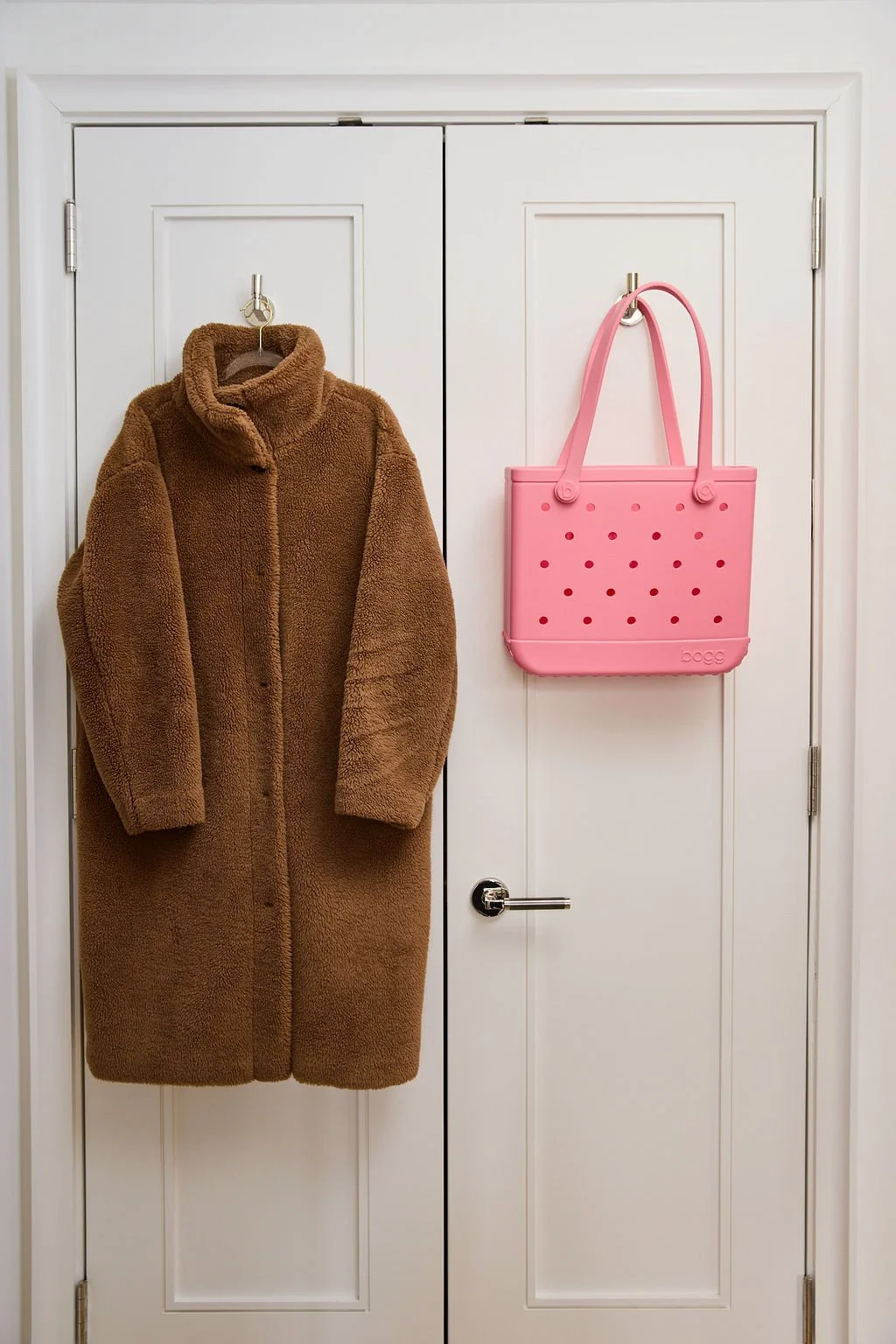 exterior closet organization for easy access and quick grab