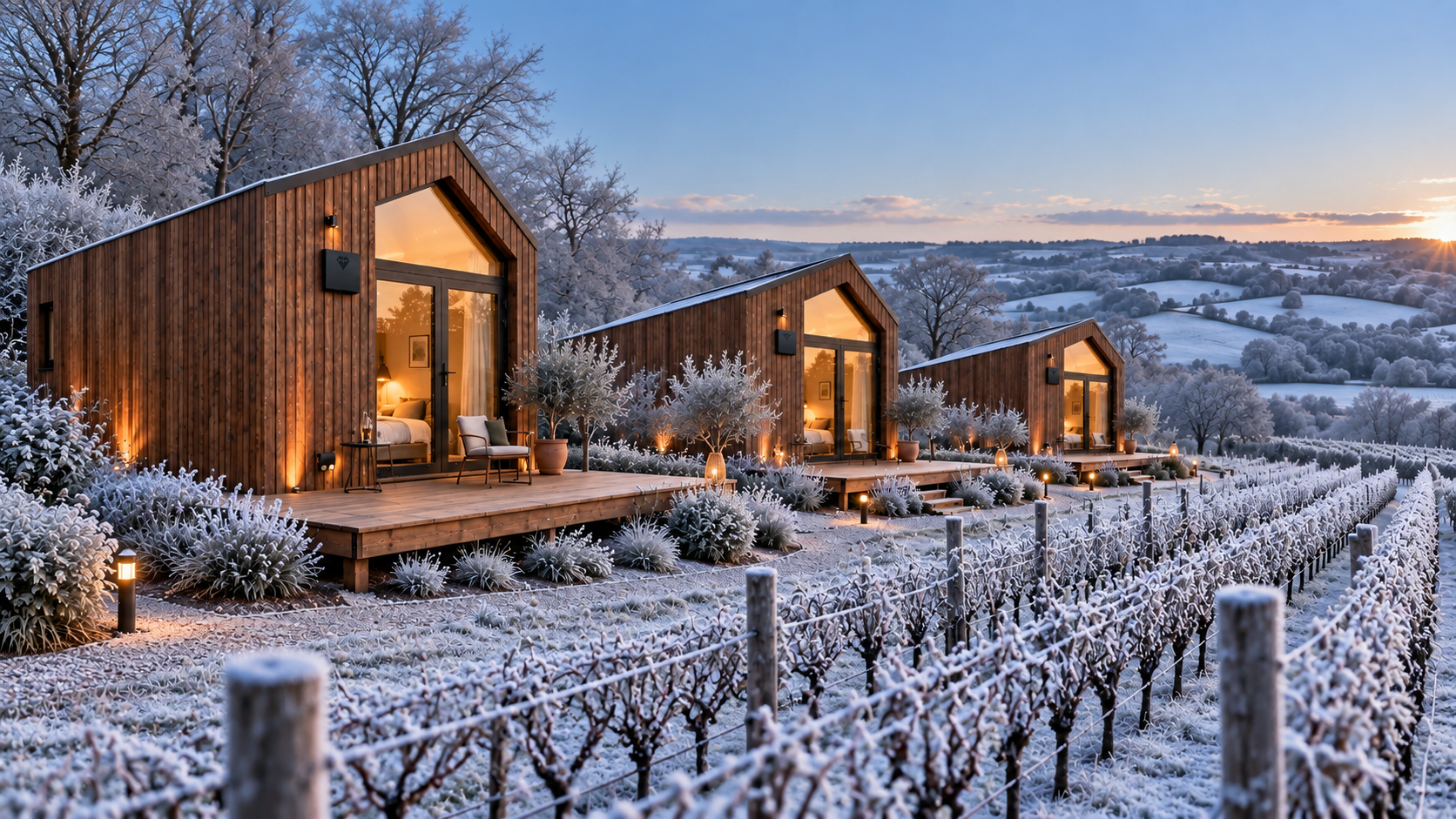 luxury lodges Scotland designed for year round guest accommodation