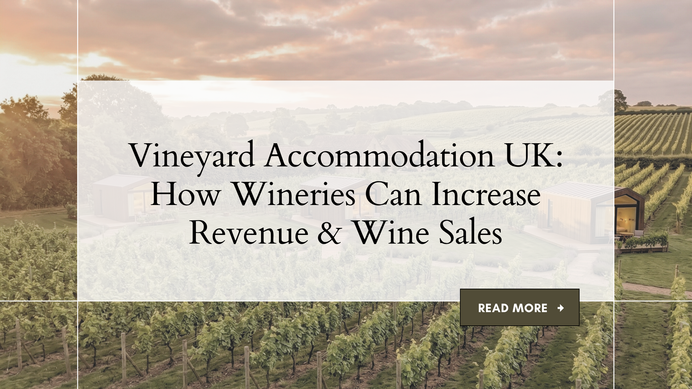 Vineyard Accommodation UK: How Wineries Can Increase Revenue &amp; Wine Sales