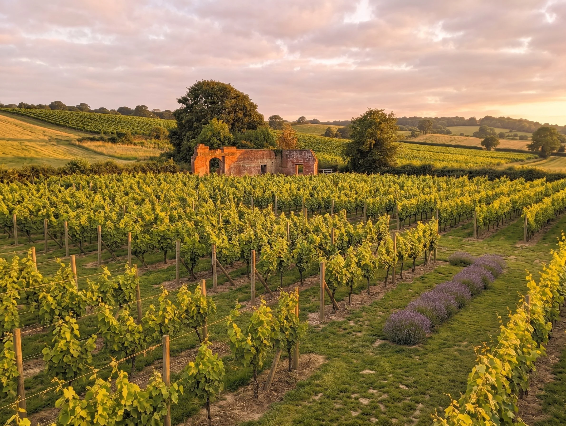 vineyard accommodation in the UK