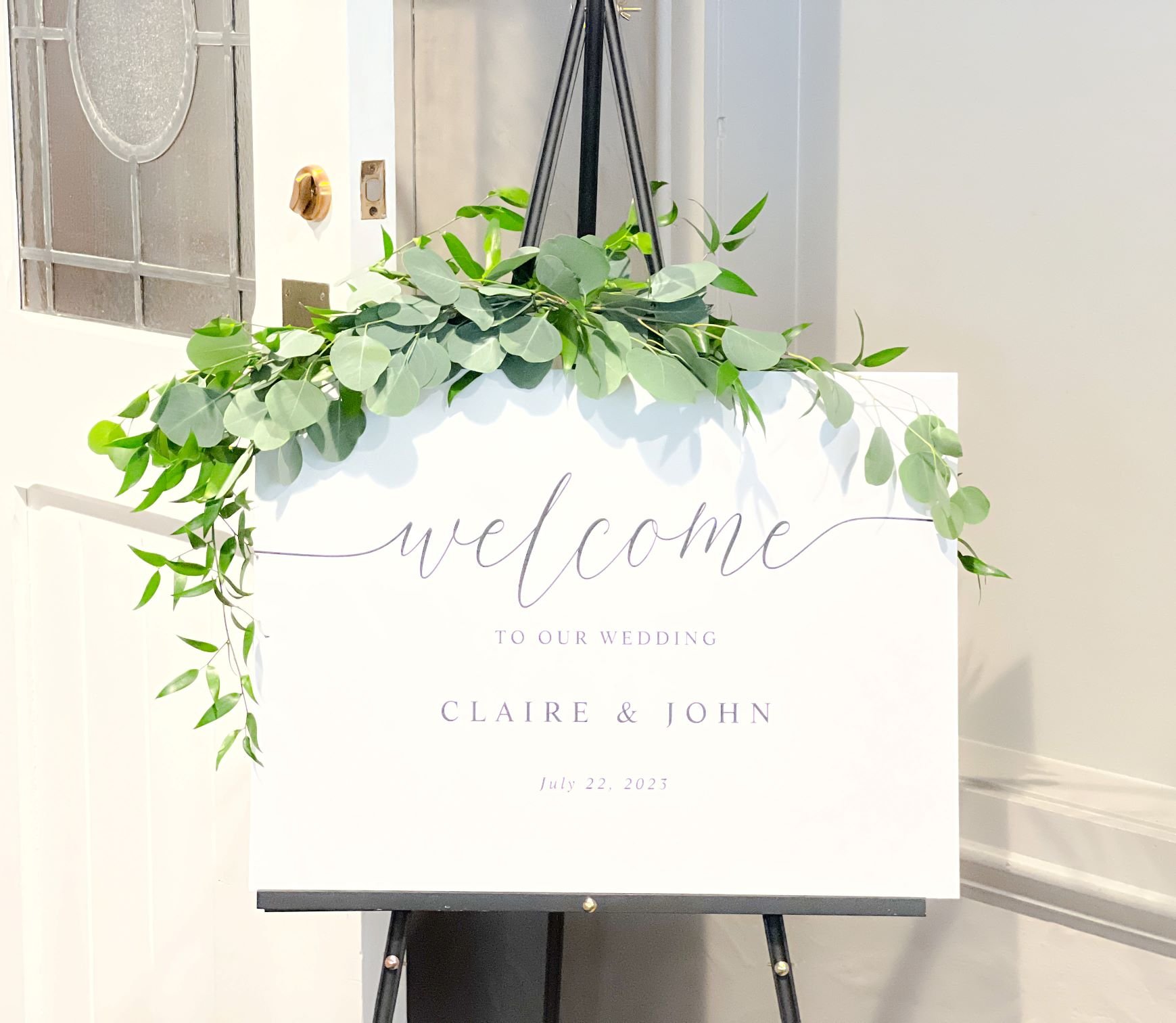 Euc Ruscus Welcome Sign.jpg