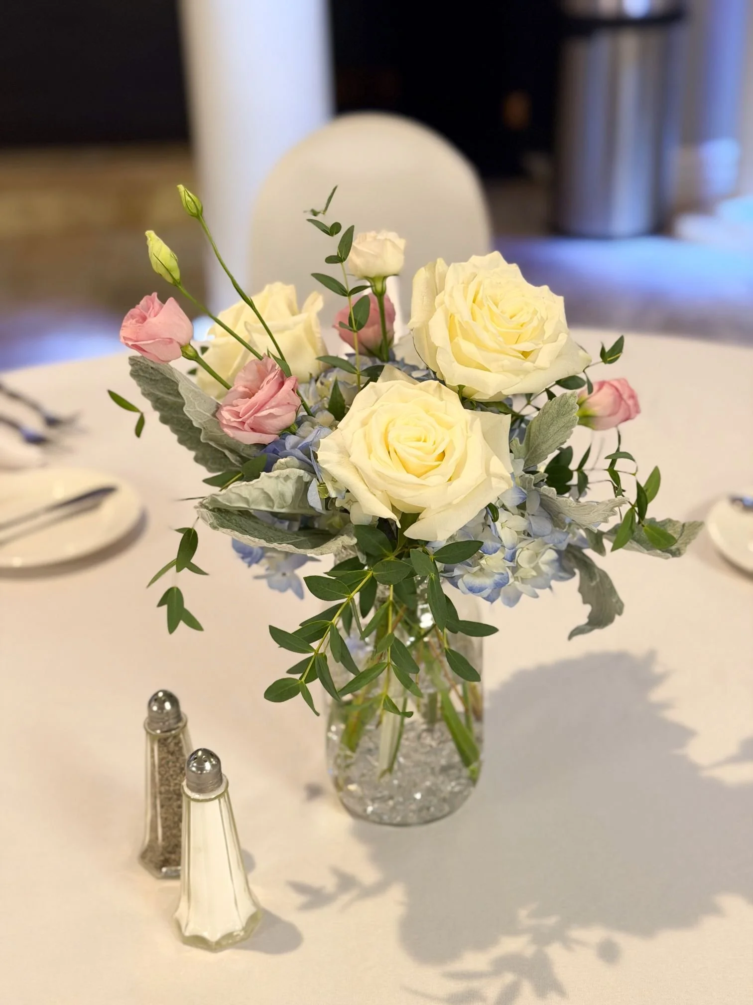 Blue pink white mason jar.jpg
