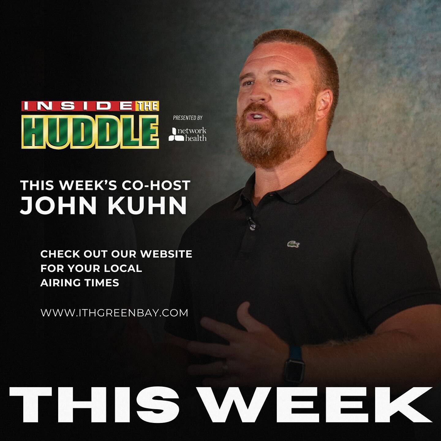 This week&rsquo;s show with John Kuhn is filmed in the studio. Make sure to check out our website, or our pinned post, to see your local air times 📺

We will be back at @thebarholmgrenway for a LIVE show next Tuesday, the 26th, with Romeo Doubs 🔥