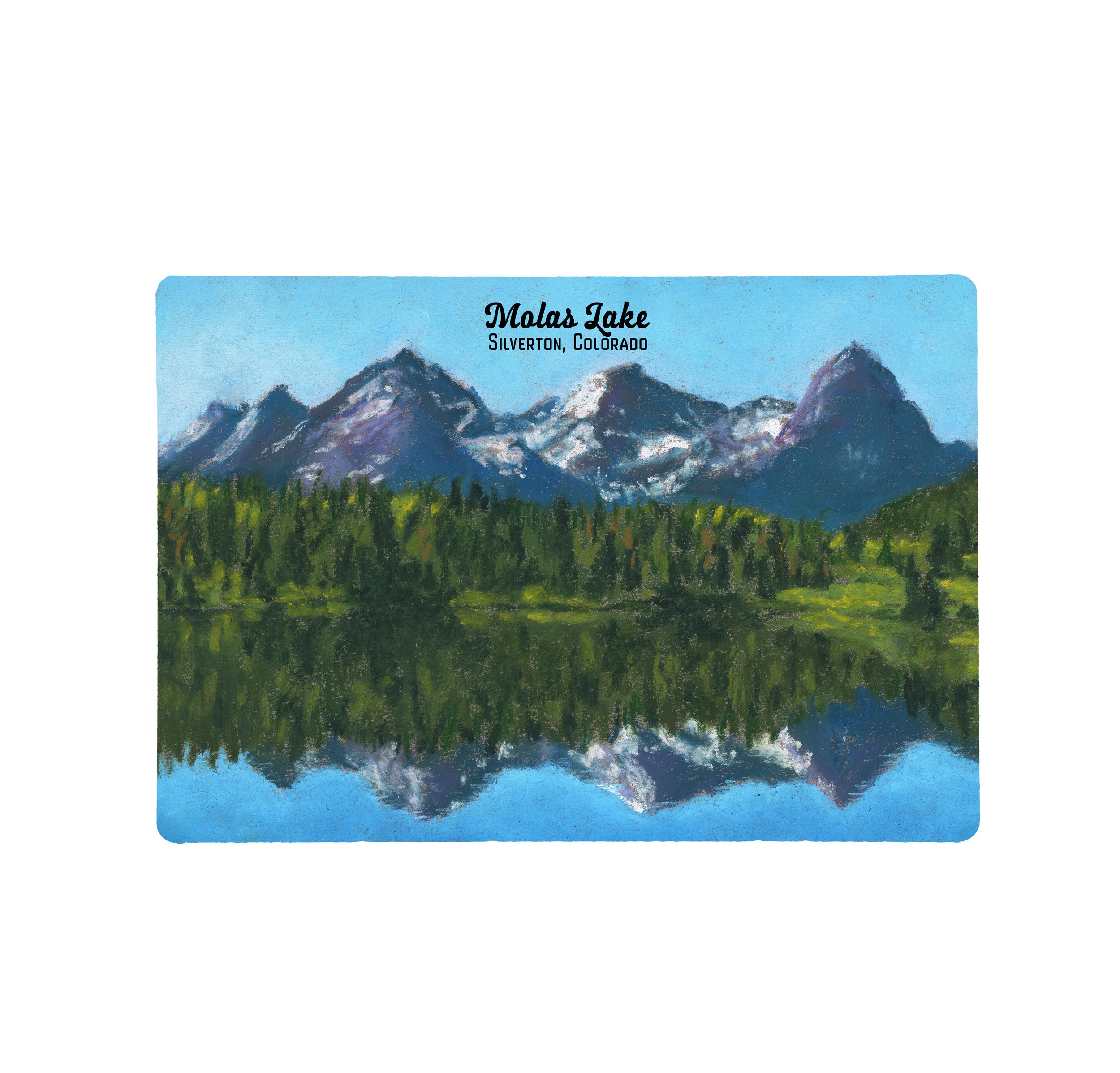 Molas Lake Silverton Colorado Magnet