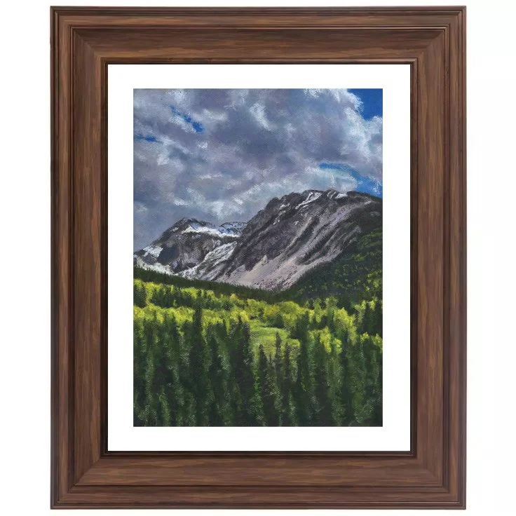 In the Limelight Colorado Mountains Painting