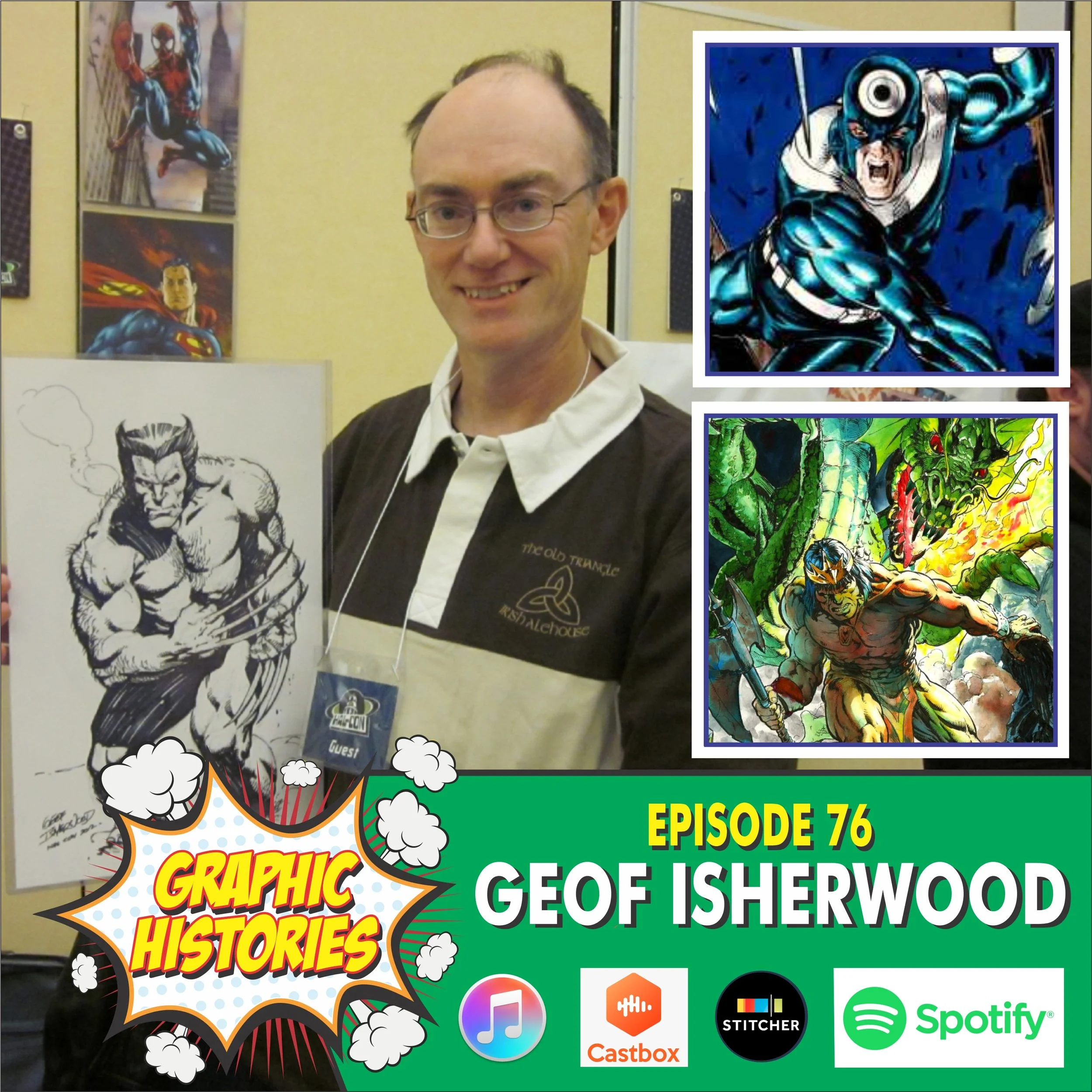 Episode 76 Geof Isherwood — Graphic Histories