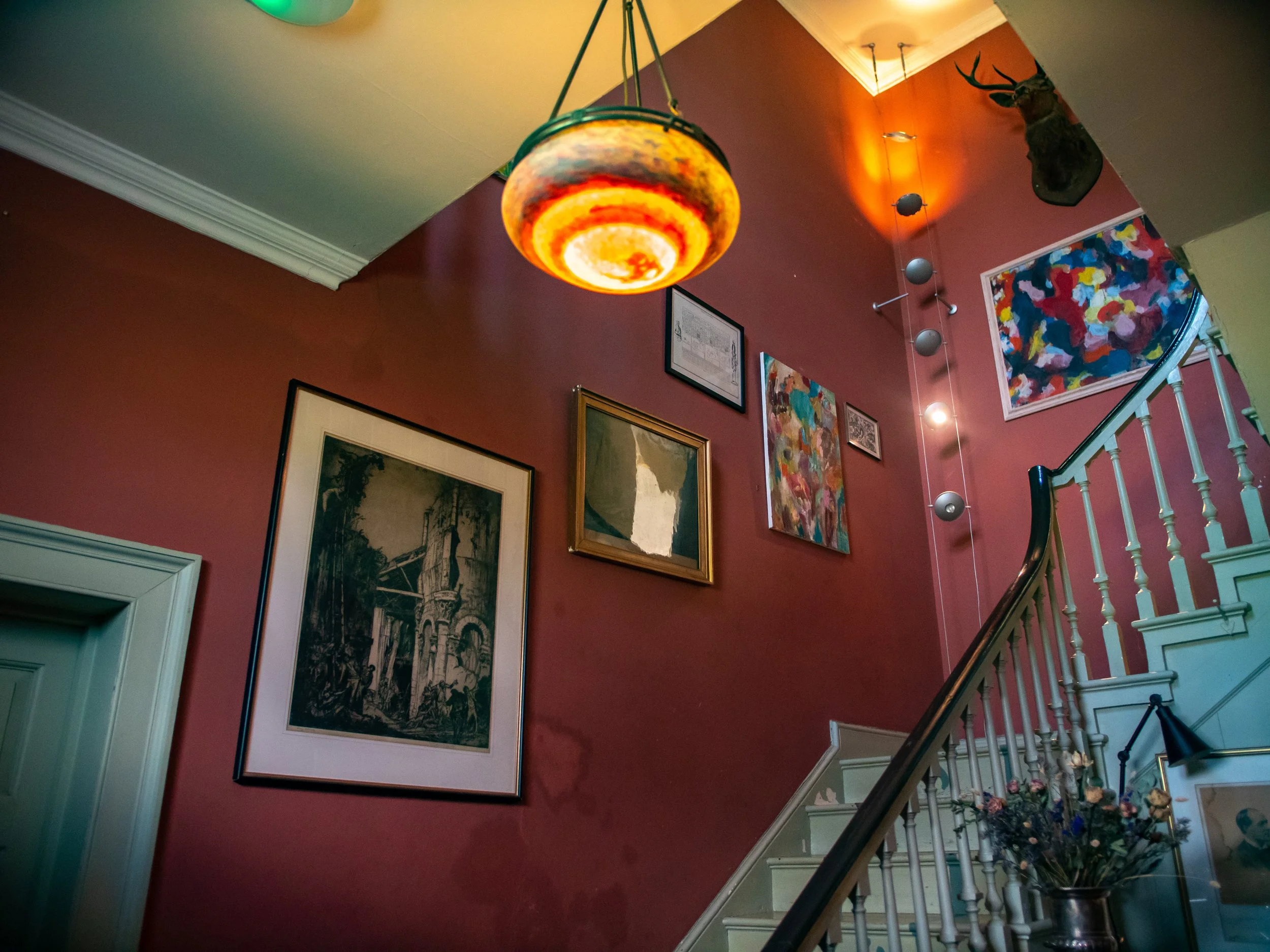 Detail of art collection at Sawcliffe Manor Country House & Natural Spa - Hen Party House and Large Group Party House and Natural Spa.