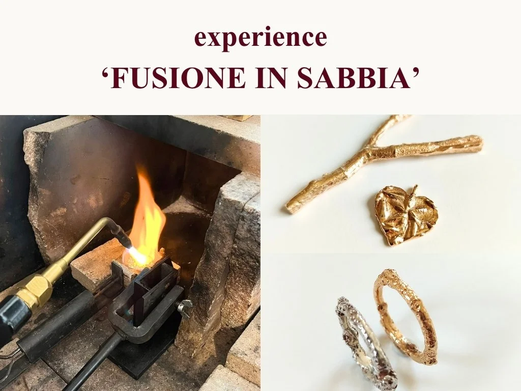 Fusione in sabbia Camelia& friends Ring esperienza 'collettiva'