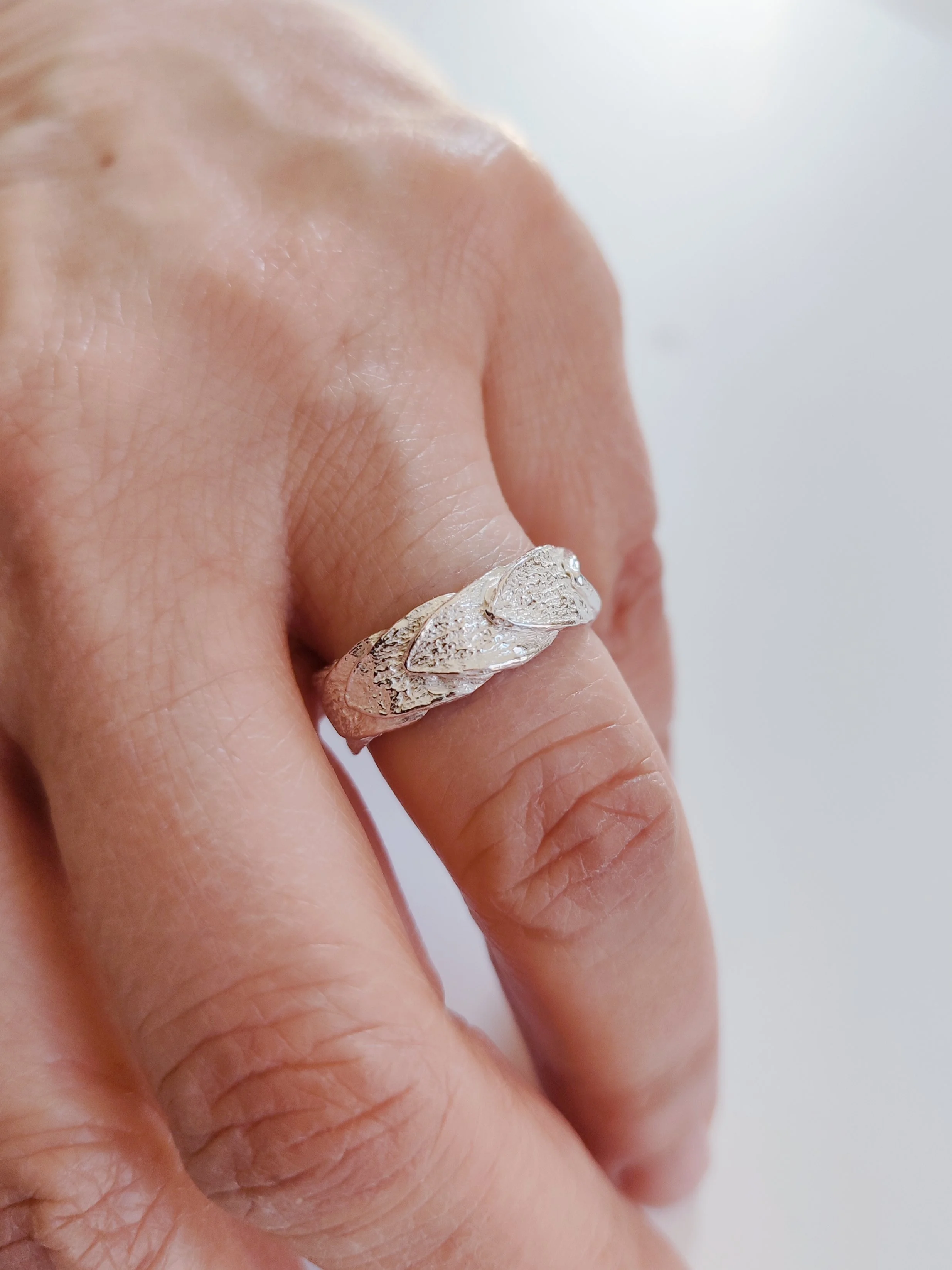 anello a fascia unisex su misura