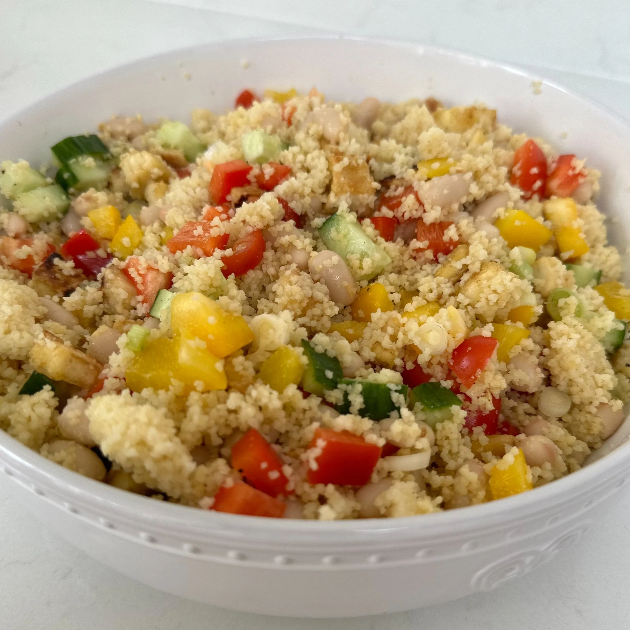 Cous Cous Tofu Salad